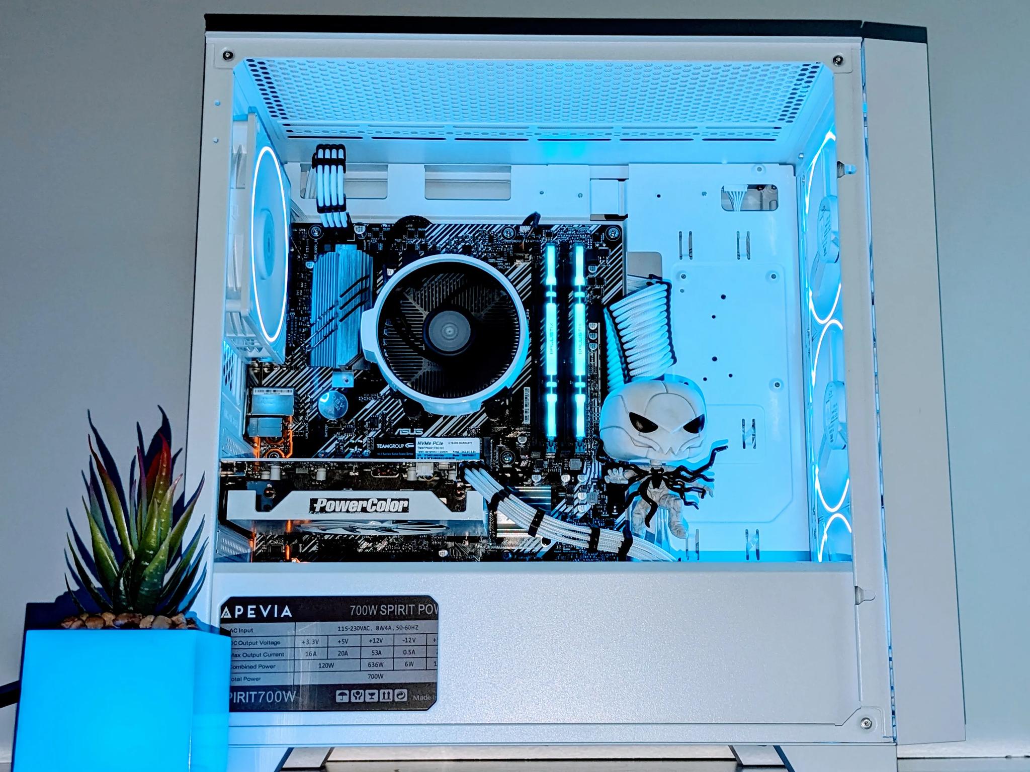 ⚪️⚫️🗯️“P0iSoN” (S:1/E:2)| Ryzen 5@4.3GHz| 6500XT 16GB DDR4(ARGB)| 1TB NVMe PCIE| Windows 11 Pro