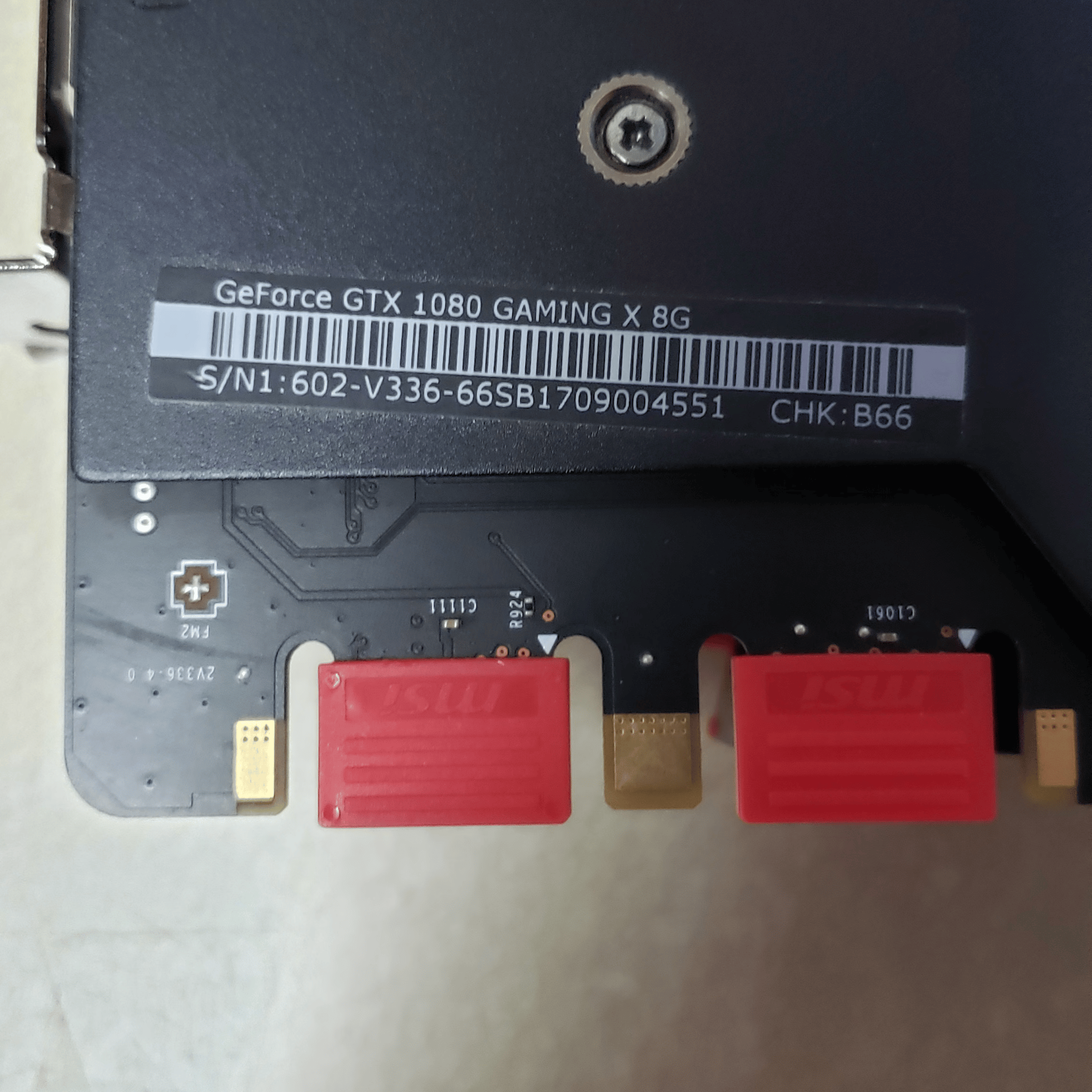 MSi GTX 1080 Gaming X 8G