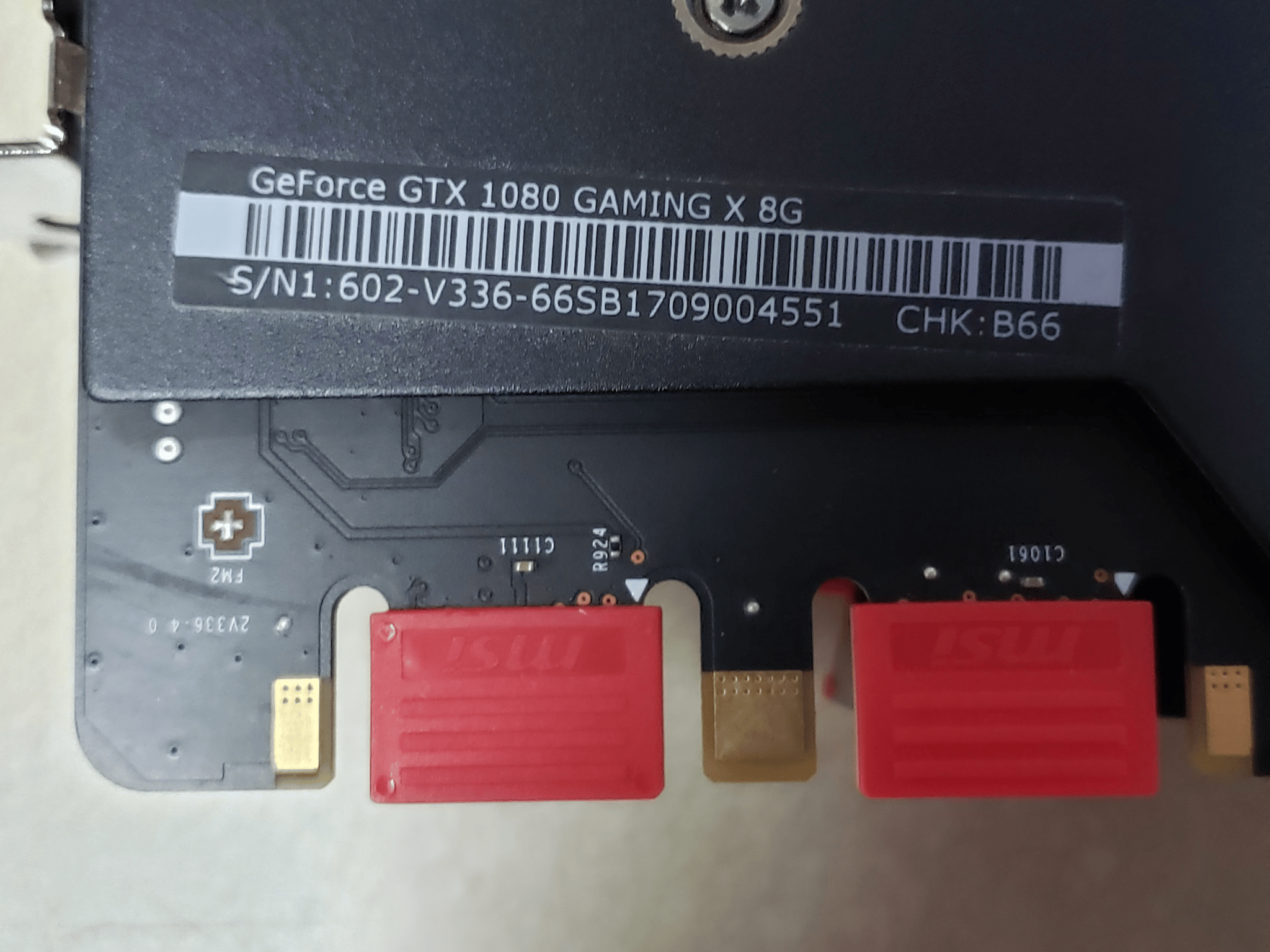 MSi GTX 1080 Gaming X 8G