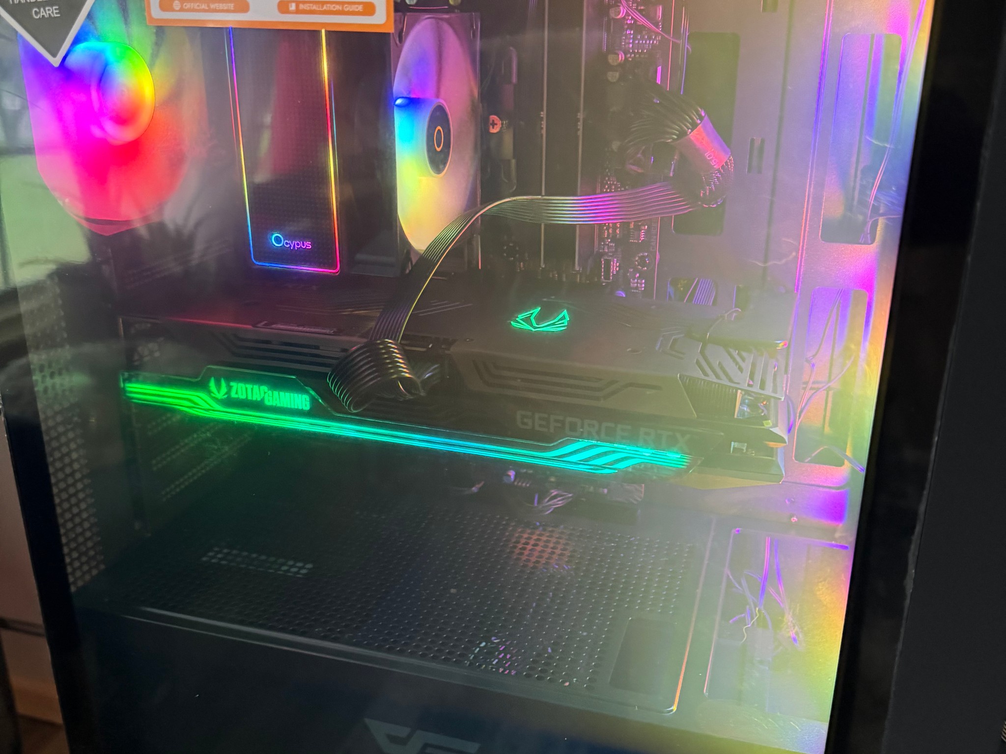 GeForce RTX 3070 Ti Custom Gaming PC - Ryzen 5 8400F