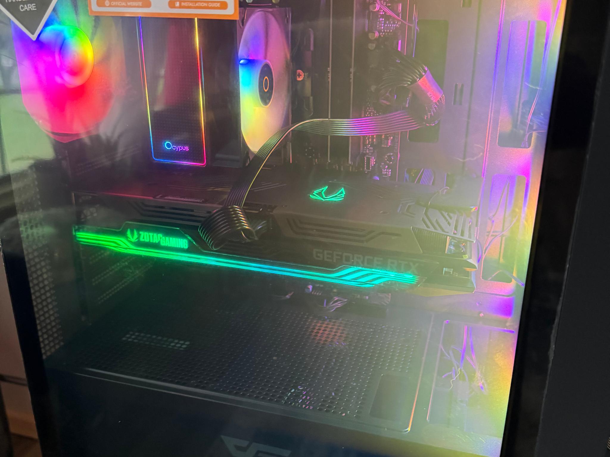 GeForce RTX 3070 Ti Custom Gaming PC - Ryzen 5 8400F