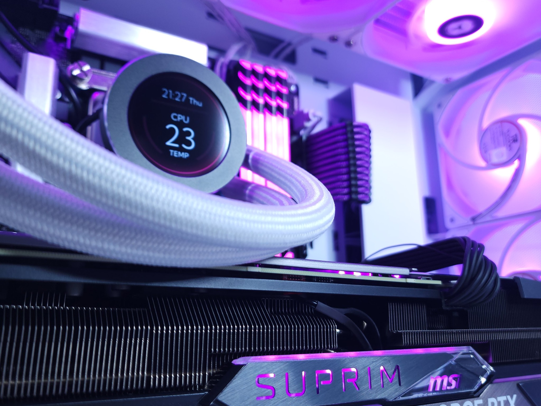 💜🤍1440p Gaming | RTX 4070Ti | Core i7 12700K | 32GB 3200MHz | 2TB NVMe SSD Gen 4