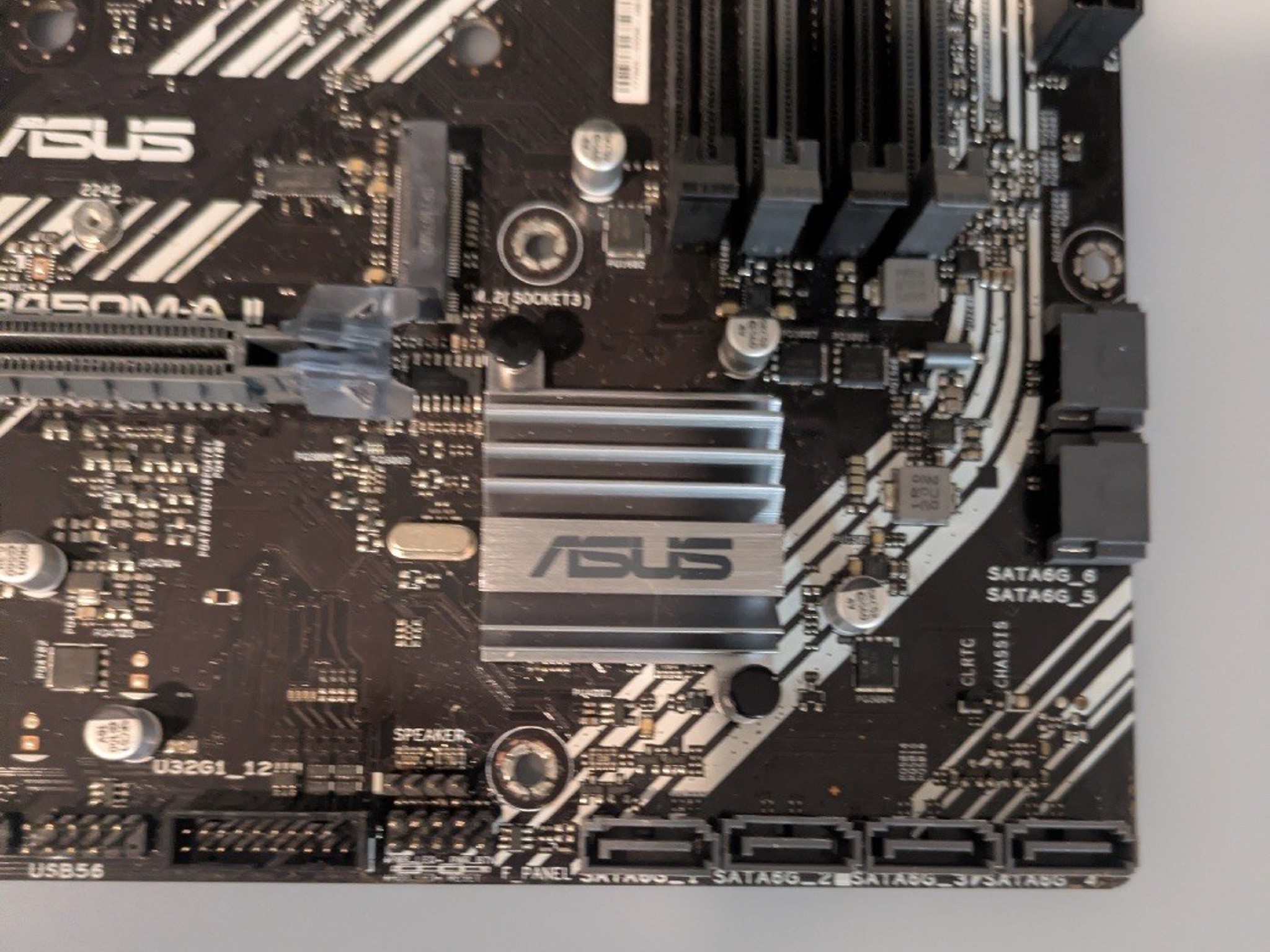 ASUS Prime B450M-A II R1.01 Micro ATX Motherboard (read!)