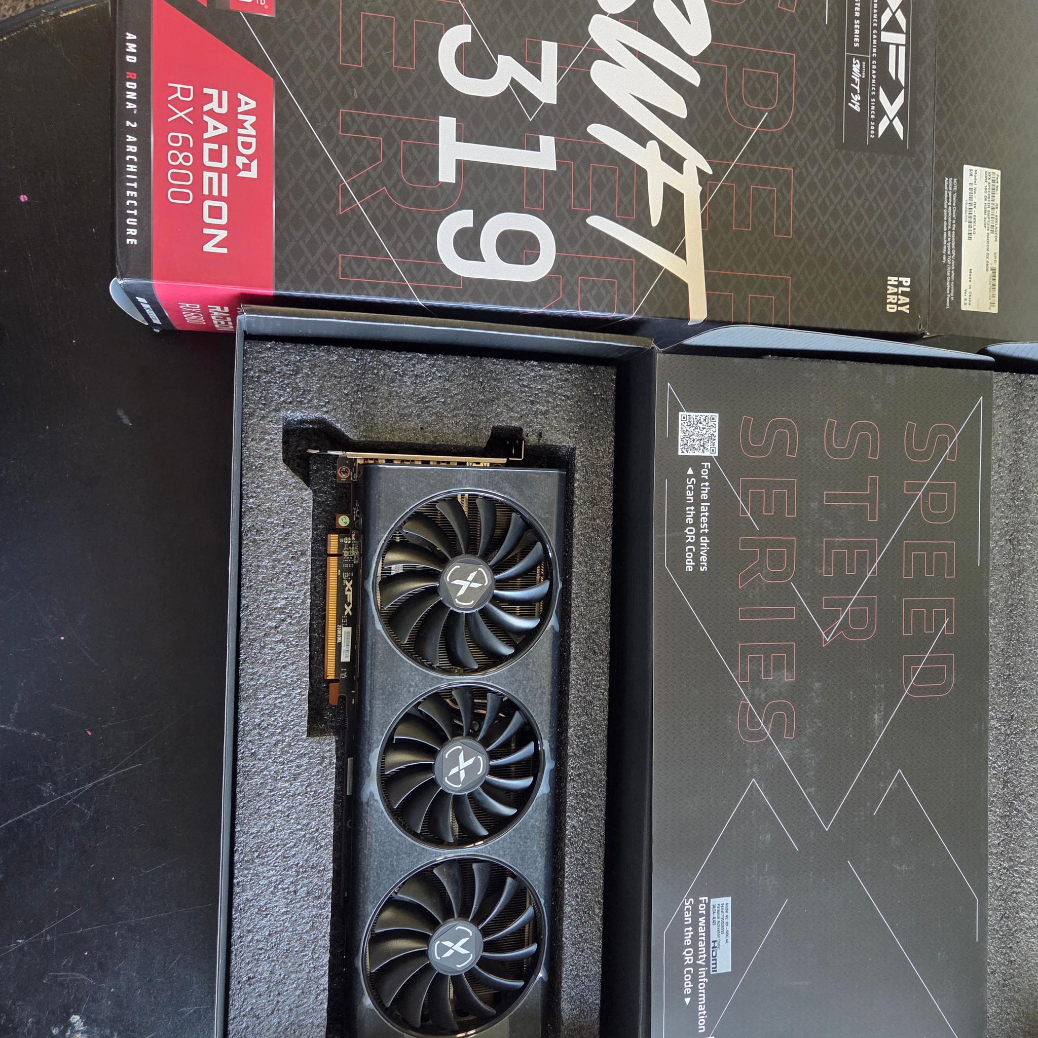 XFX AMD RX 6800 swift 319 edition