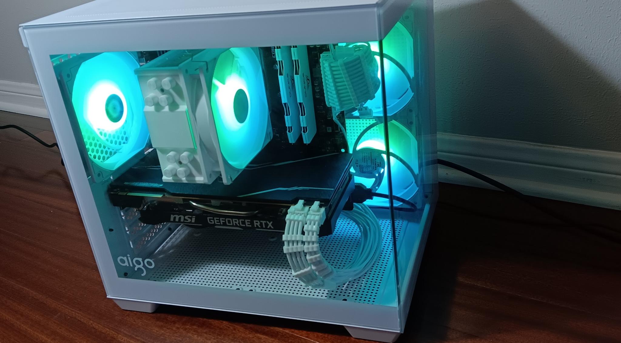 Amazing 1080p/1440p White RTX Gamer PC! | RTX 2070 Super | Ryzen 5 | 32GB DDR4 | 1TB NVMe SSD | Wifi