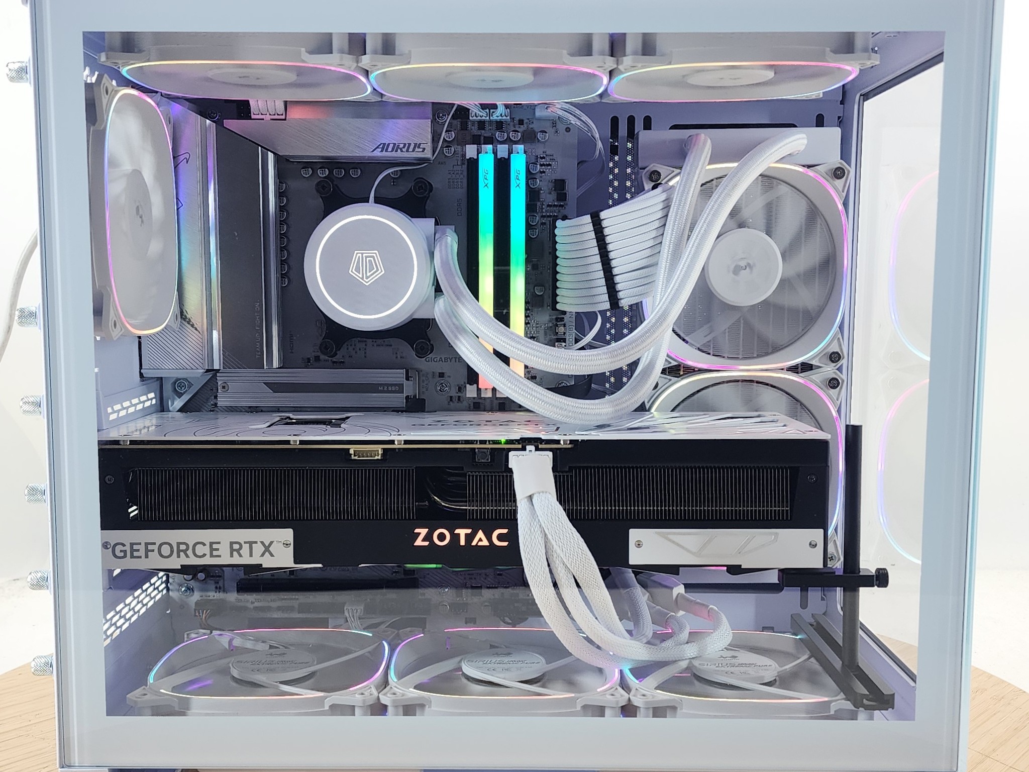 Gaming PC Ryzen 7 7800X3D 32GB RAM 1TB SSD RTX 5070 12GB Windows 11 Computer
