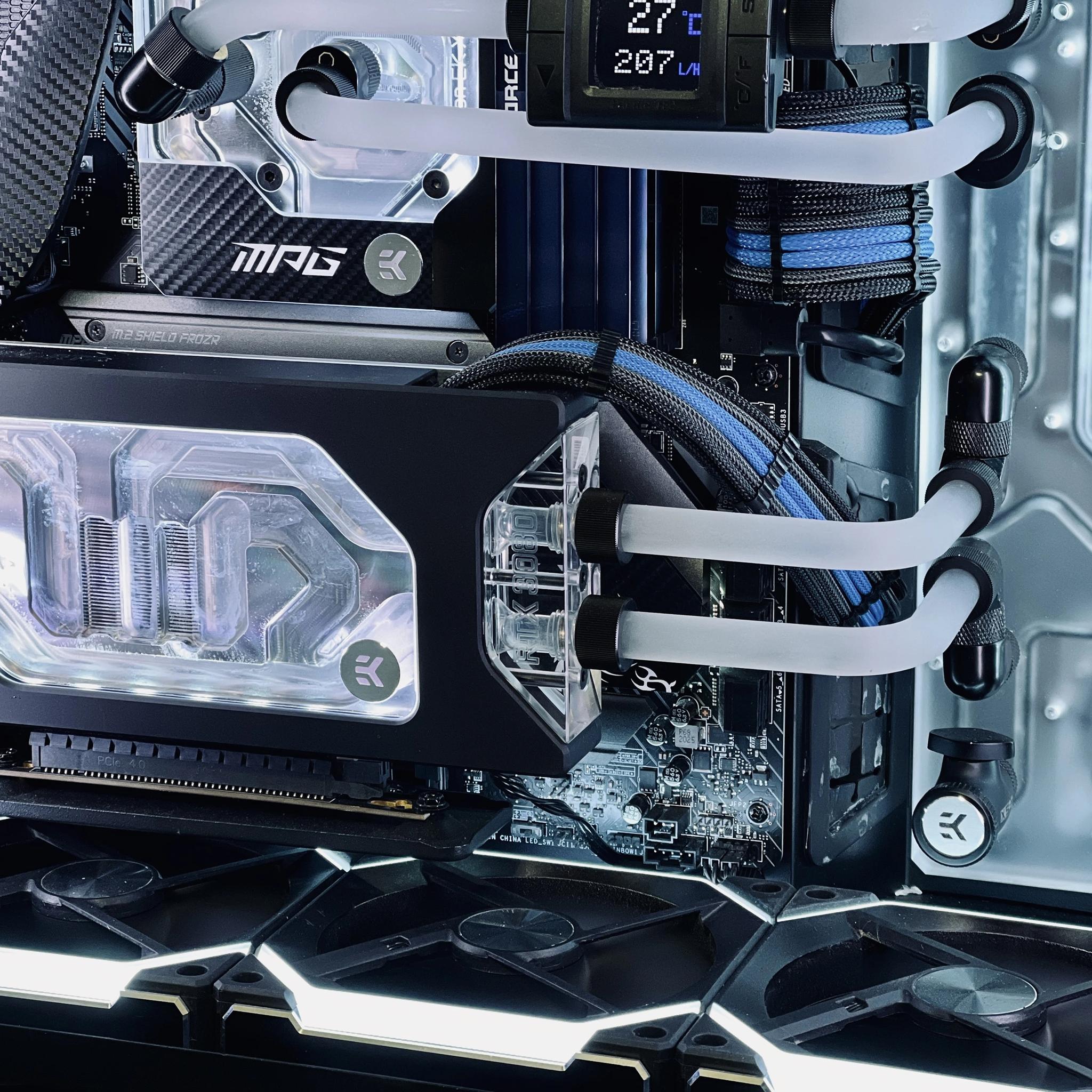 Custom gaming PC - 11700K | RTX 3080 Ti | 64GB DDR4-3600 | 3TB NVMe | full custom cooling