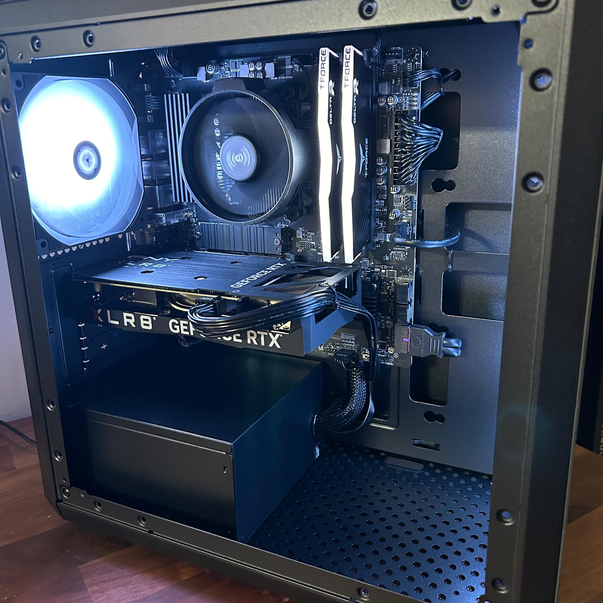 **SALE** RTX 4060 | Ryzen 5 5500 | 1TB SSD | WI-FI | The Dark Trooper