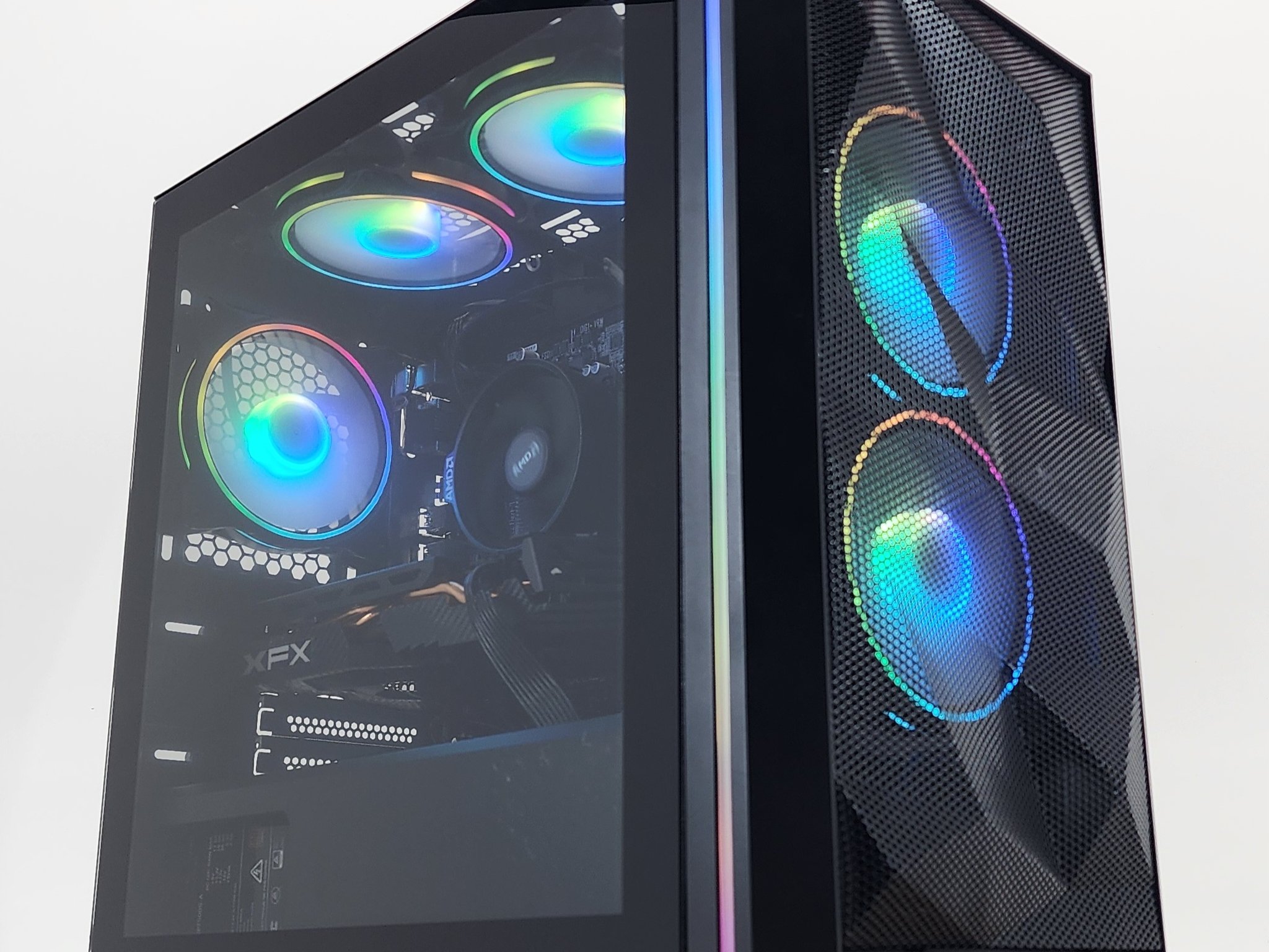 Gaming PC Ryzen 5 3600 16GB RAM 256GB SSD + 1TB HDD RX 580 8GB Windows 11 Computer