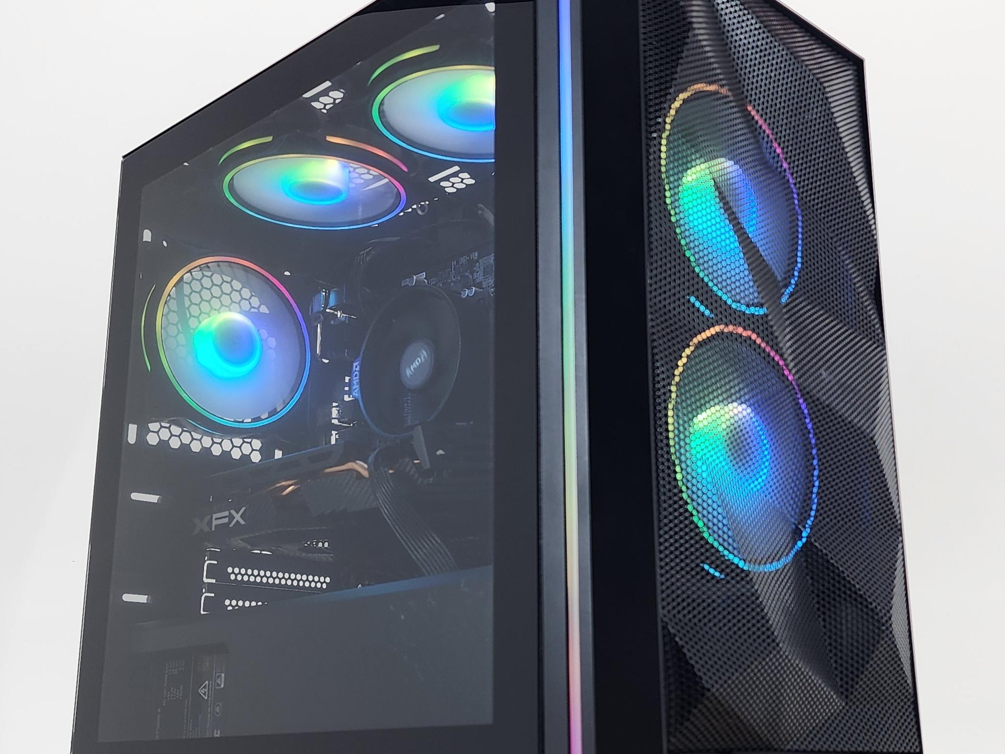 Gaming PC Ryzen 5 3600 16GB RAM 256GB SSD + 1TB HDD RX 580 8GB Windows 11 Computer