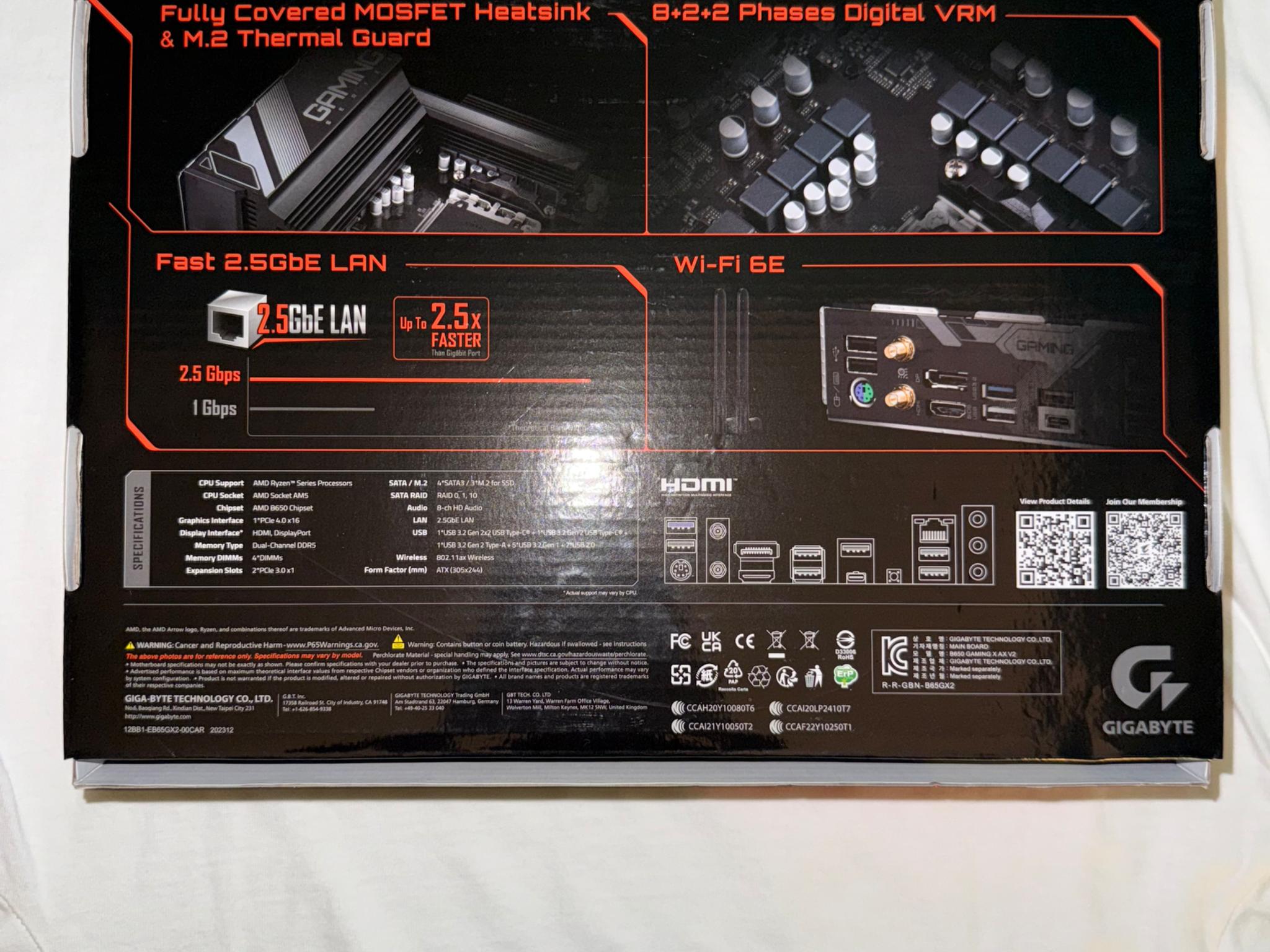 Gigabyte Gaming X AX V2
