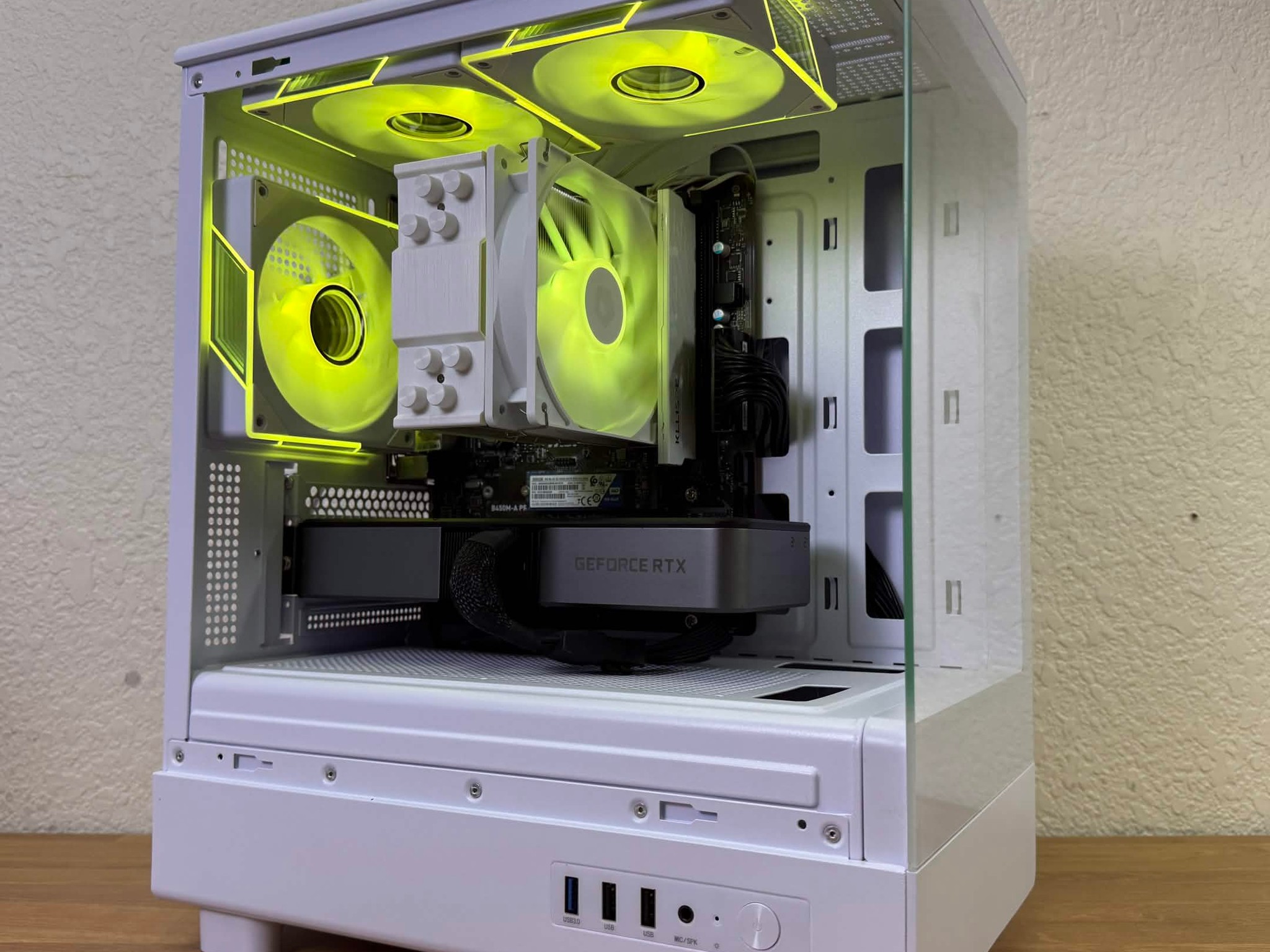 RTX 3060 Ti // Ryzen 5 3600 Custom Gaming PC | 16GB RAM, 500GB SSD, WiFi