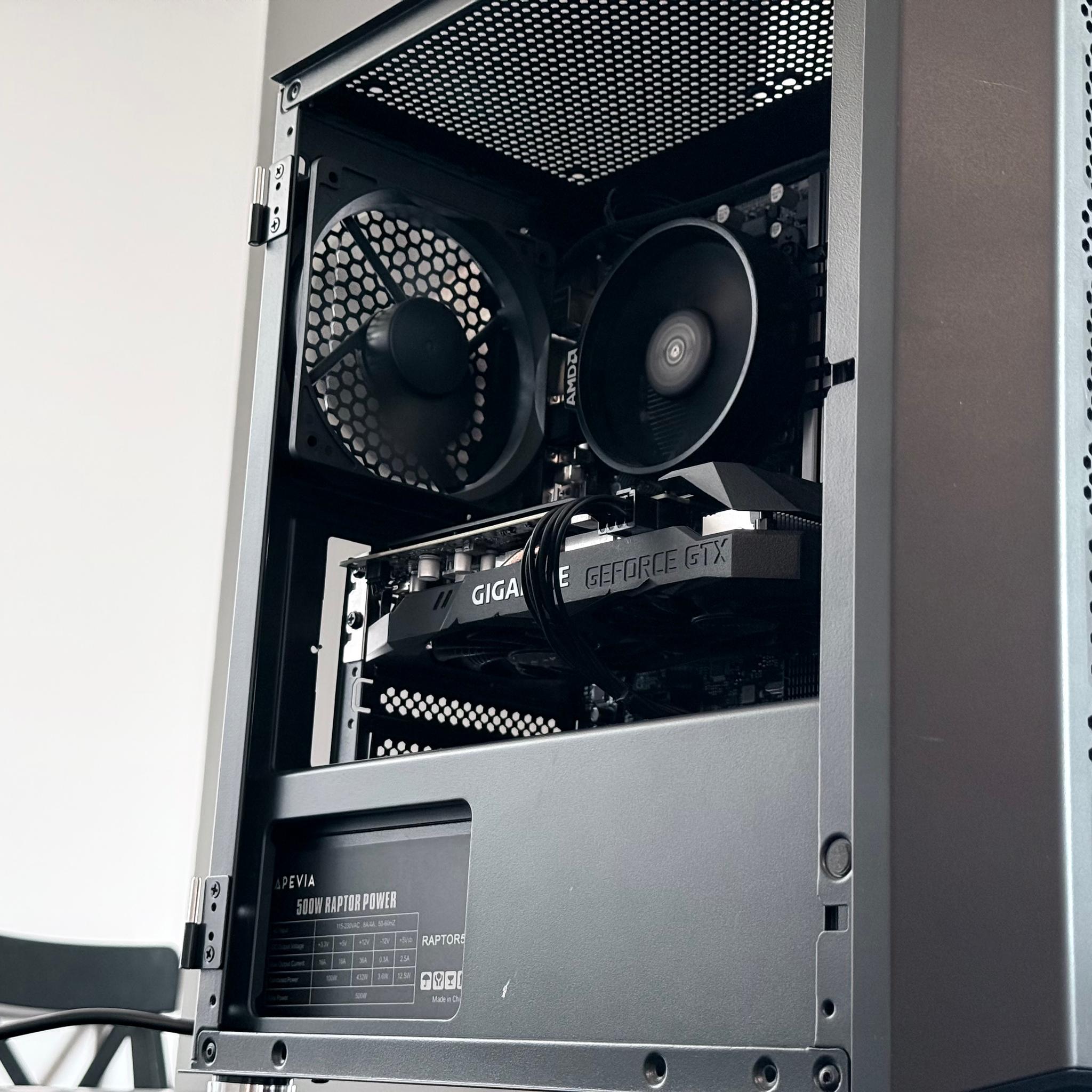 1080p Starter Gaming PC | GTX 1660 | Ryzen 5 4500 | 16GB RAM | 512GB SSD | Win 11 Pro