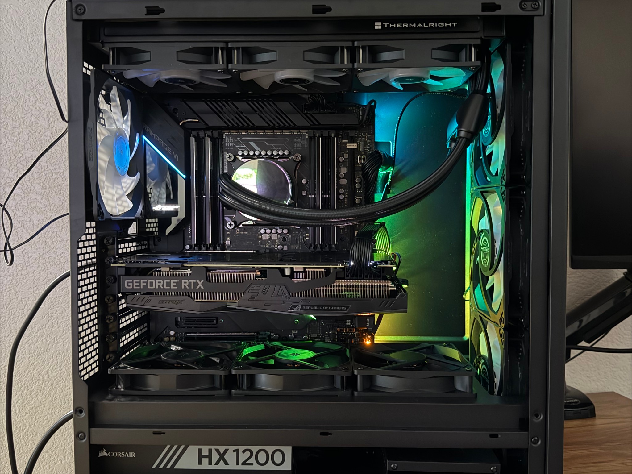Intel [HEDT] ROG STRIX themed PC! 10980XE | 64GB DDR4 | 2080Ti | 1.5TB SSD Storage | Free Shipping!
