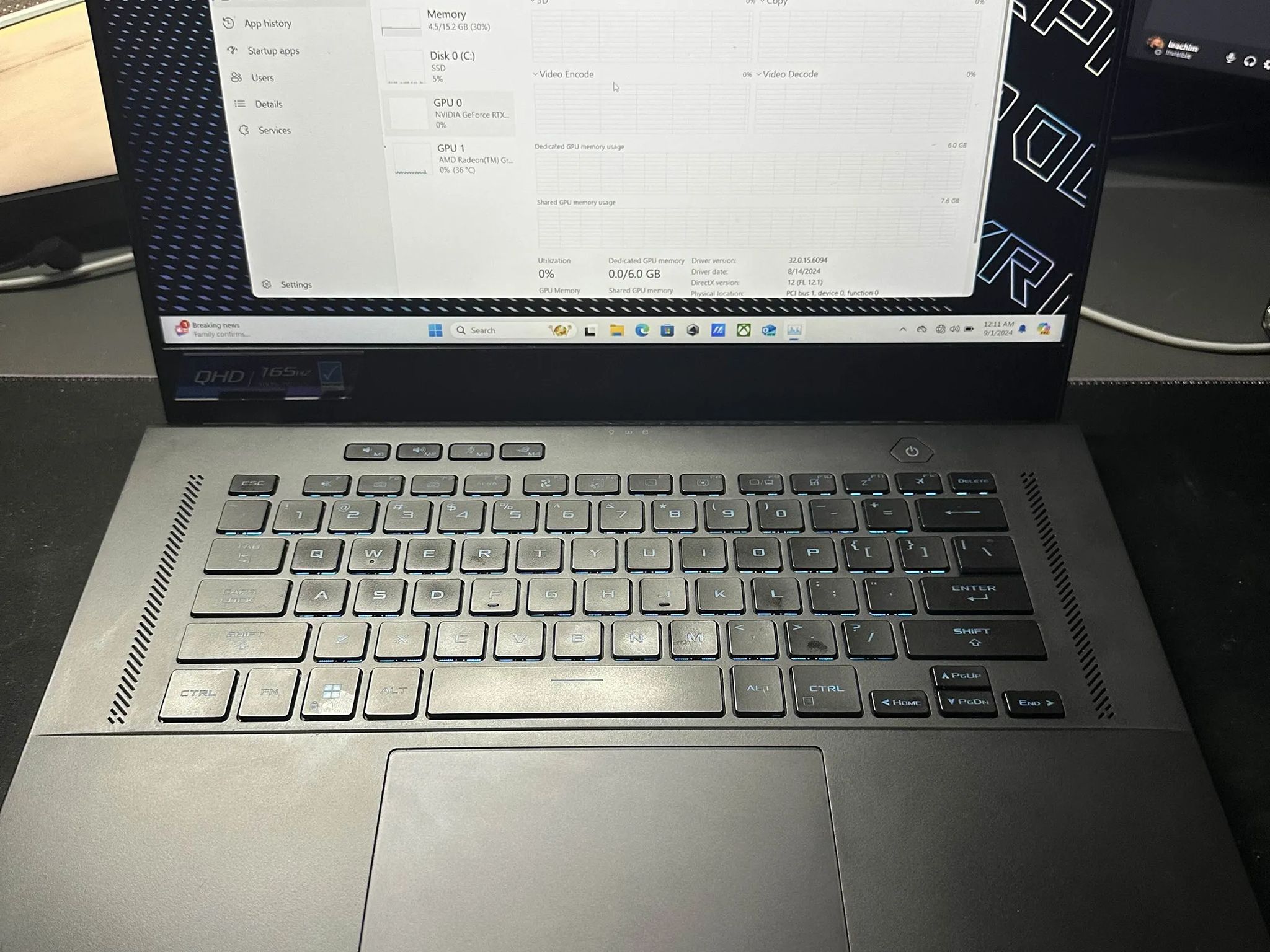 Asus Zephyrus G15