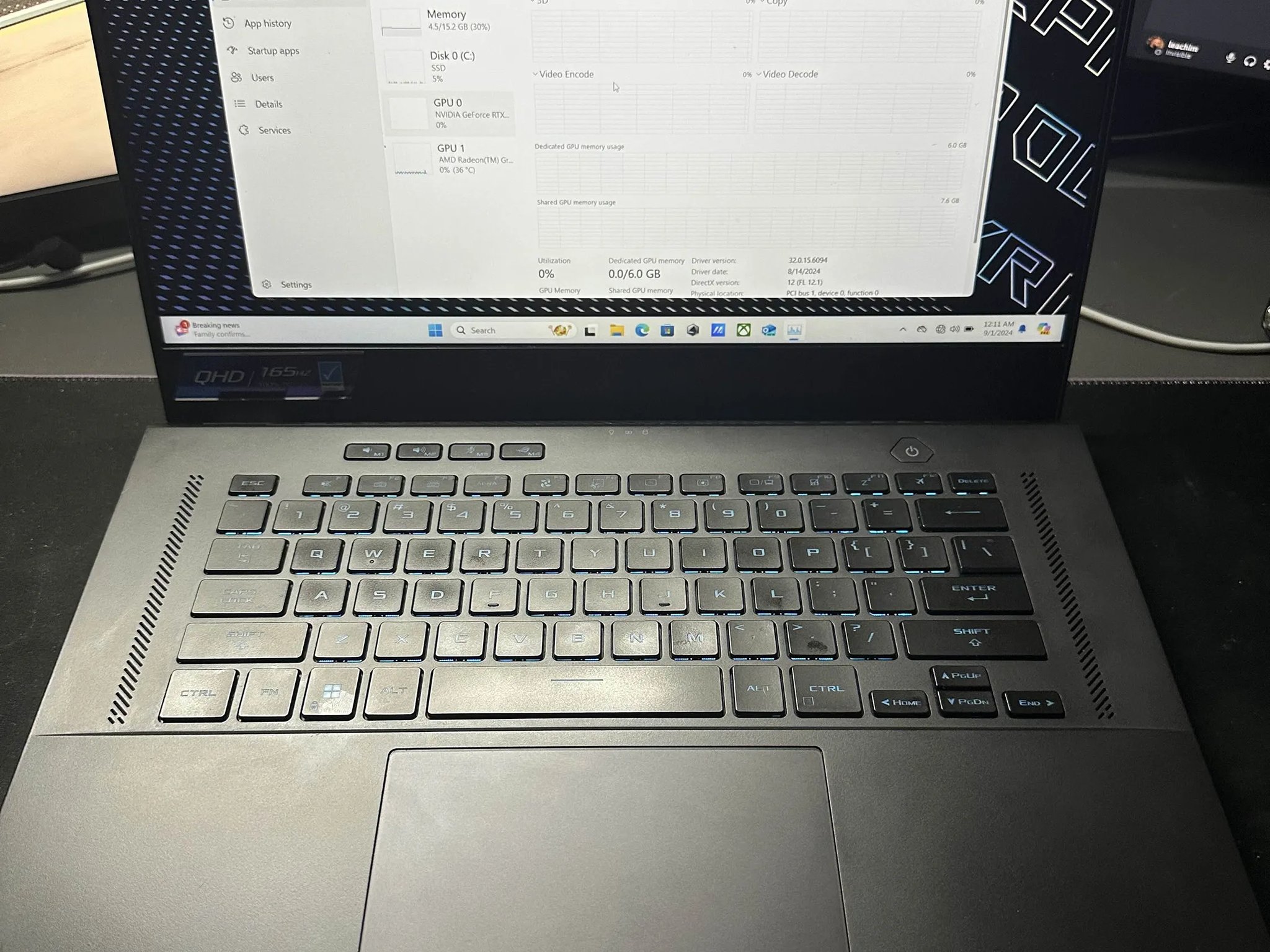 Asus Zephyrus G15