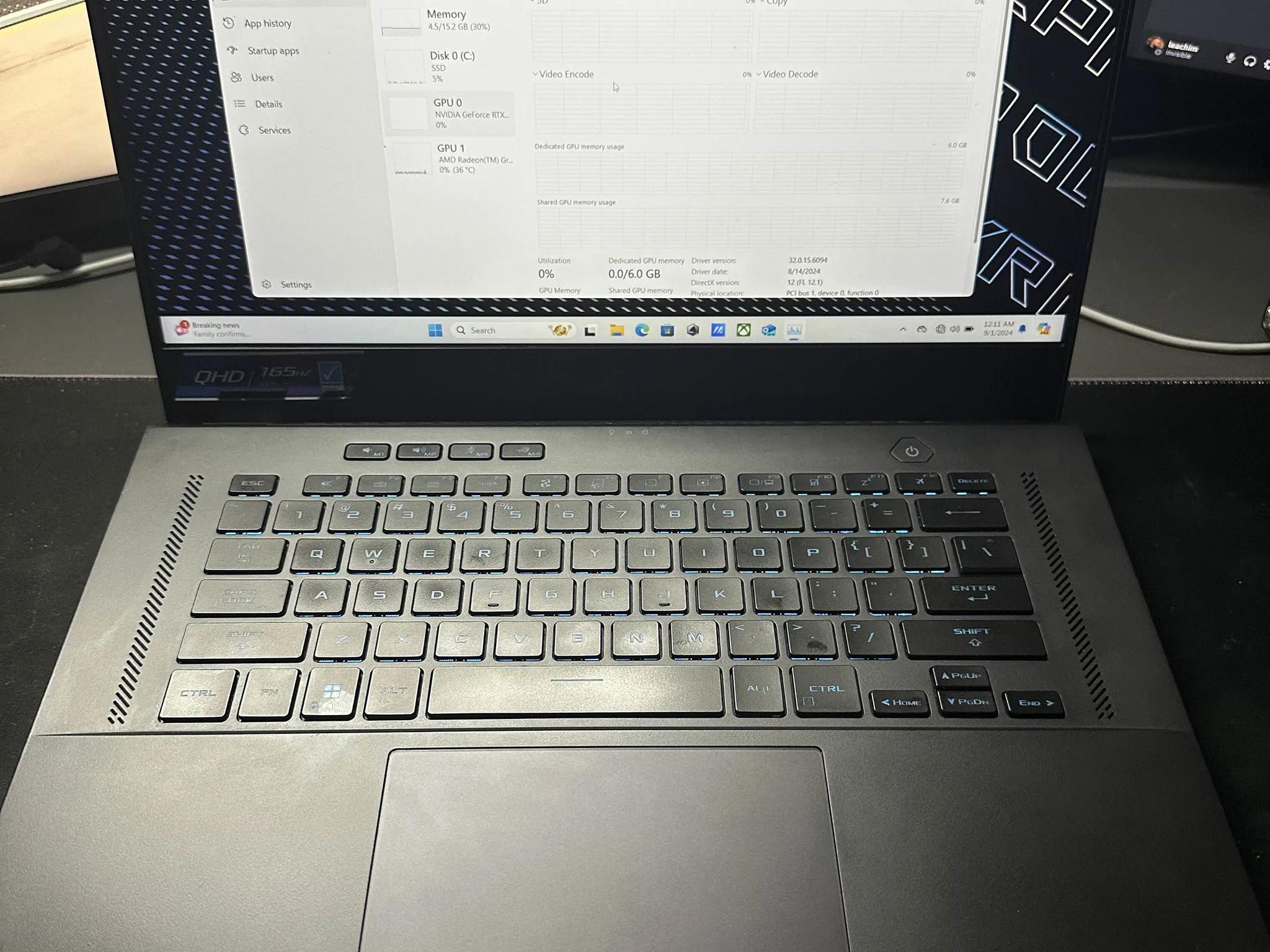 Asus Zephyrus G15