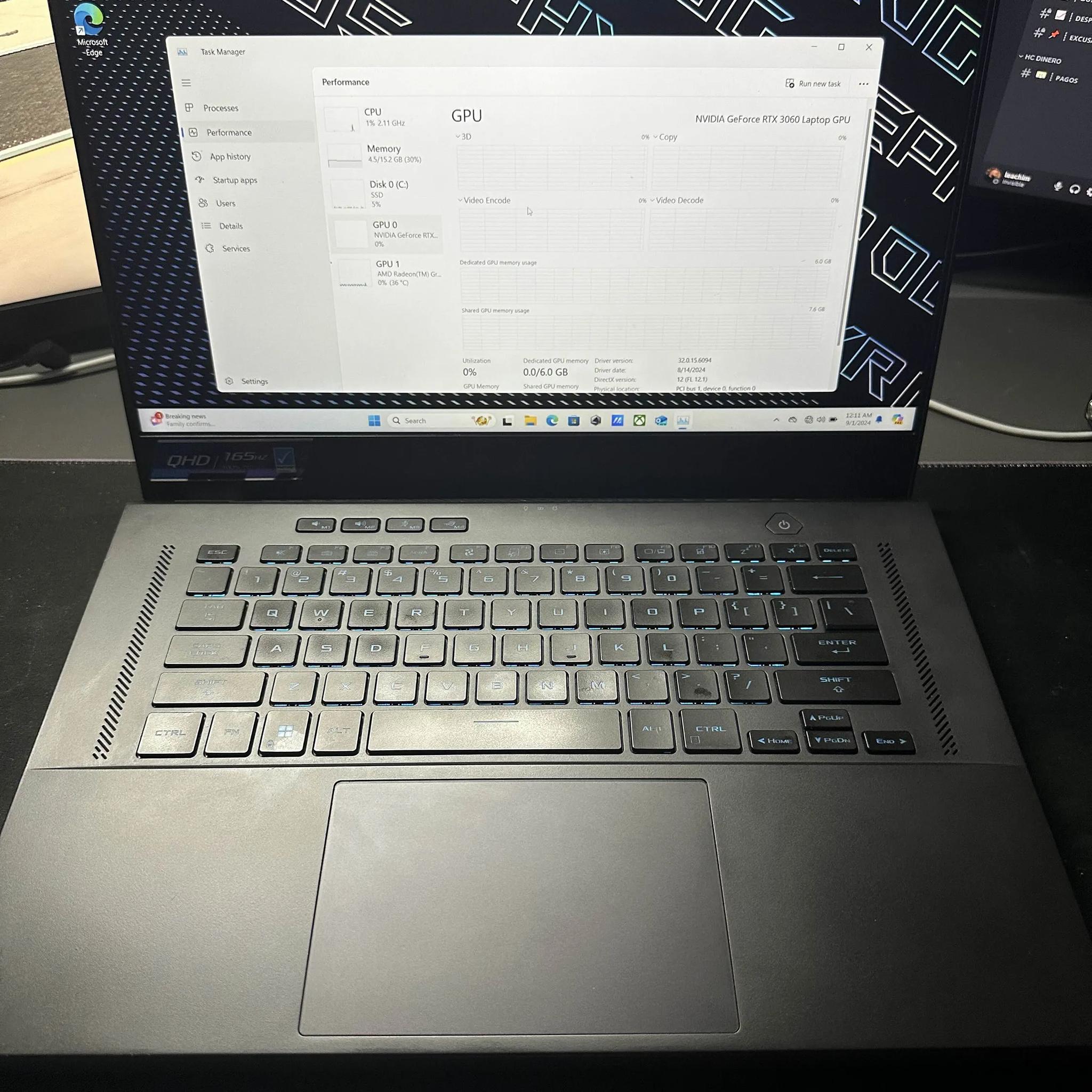 Asus Zephyrus G15