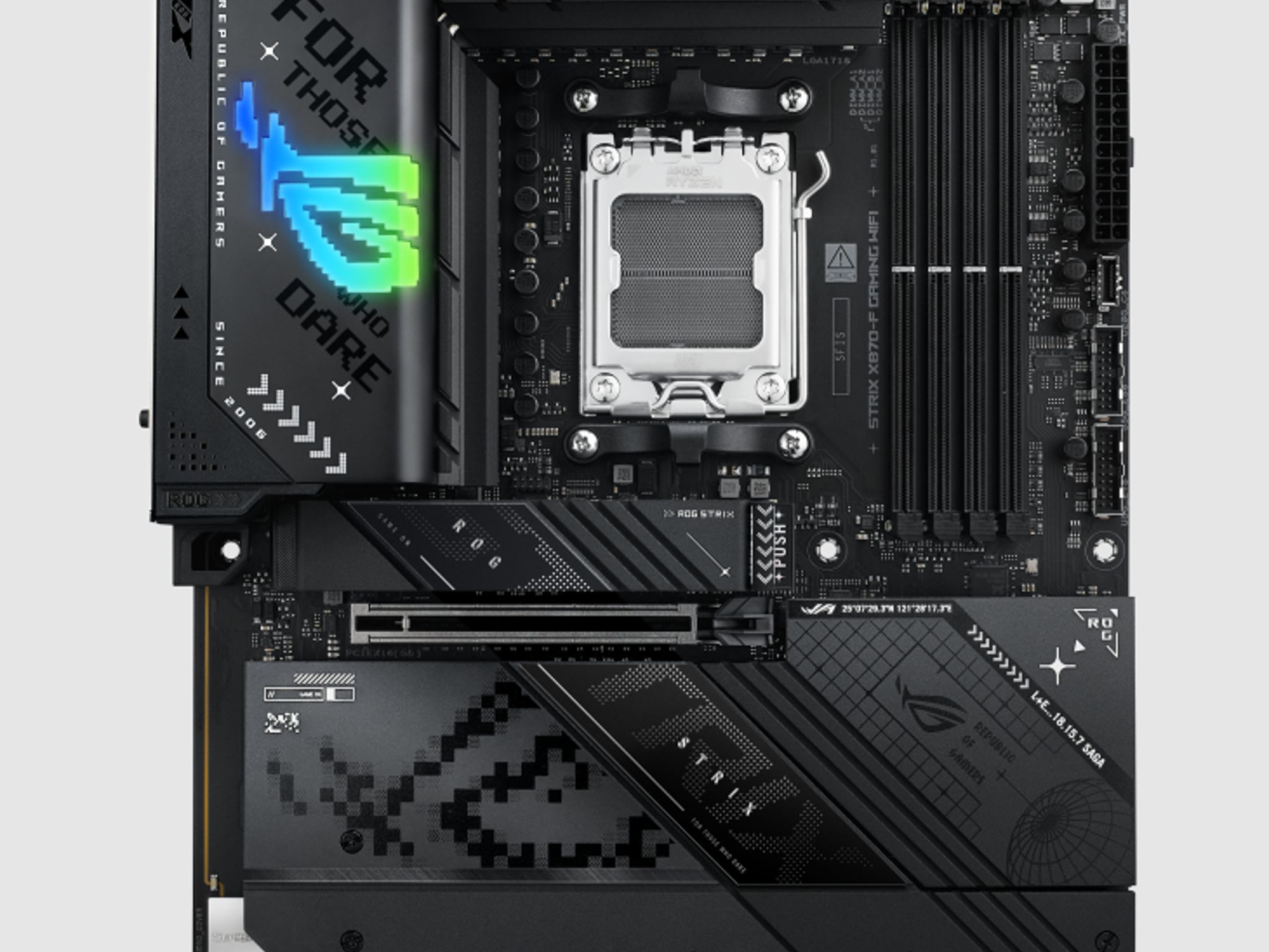 ASUS ROG STRIX X870-F GAMING WIFI7 AMD AM5 DDR5 ATX Desktop Motherboard