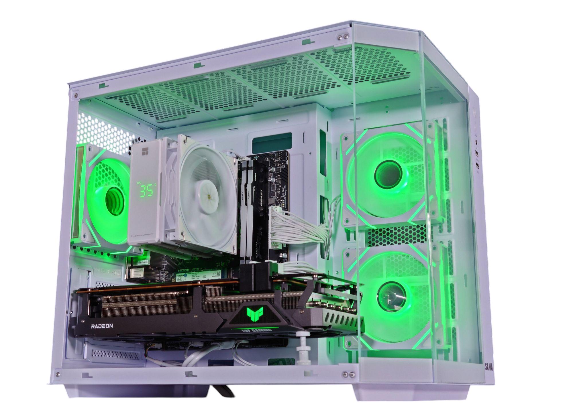 ✂️🏷️Special Deal📢💲Gaming PC🌡️AMD RX 6800 16GB🌡️AMD Ryzen 5 8400F 6 core🌡️16GB DDR5🌡️1TB SSD NVME