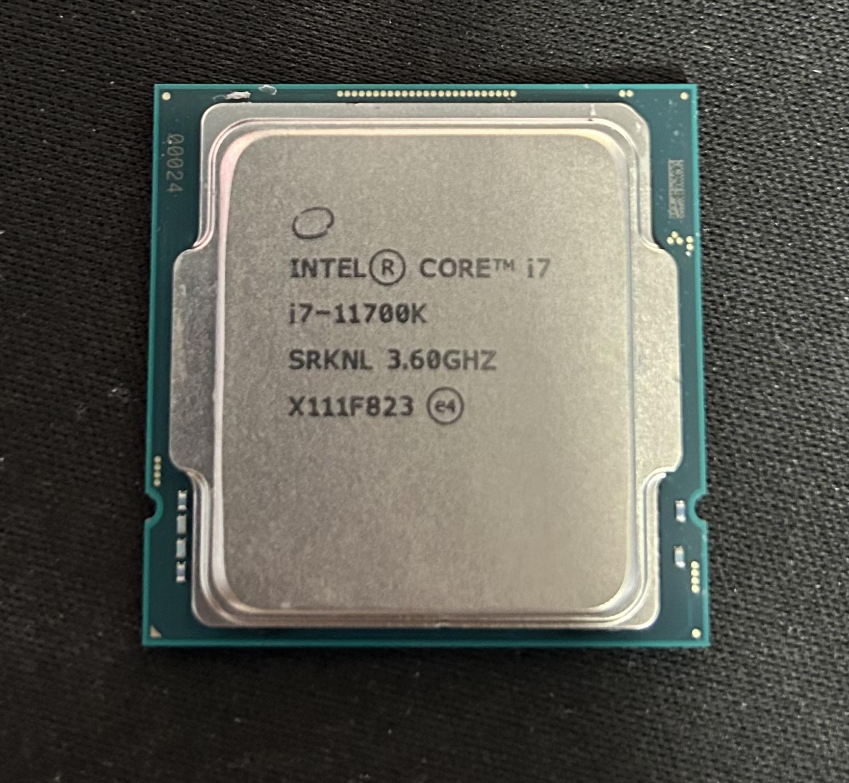 On Sale! i7 11700k 8 cores 16 threads at 3.6 GHz, LGA 1200