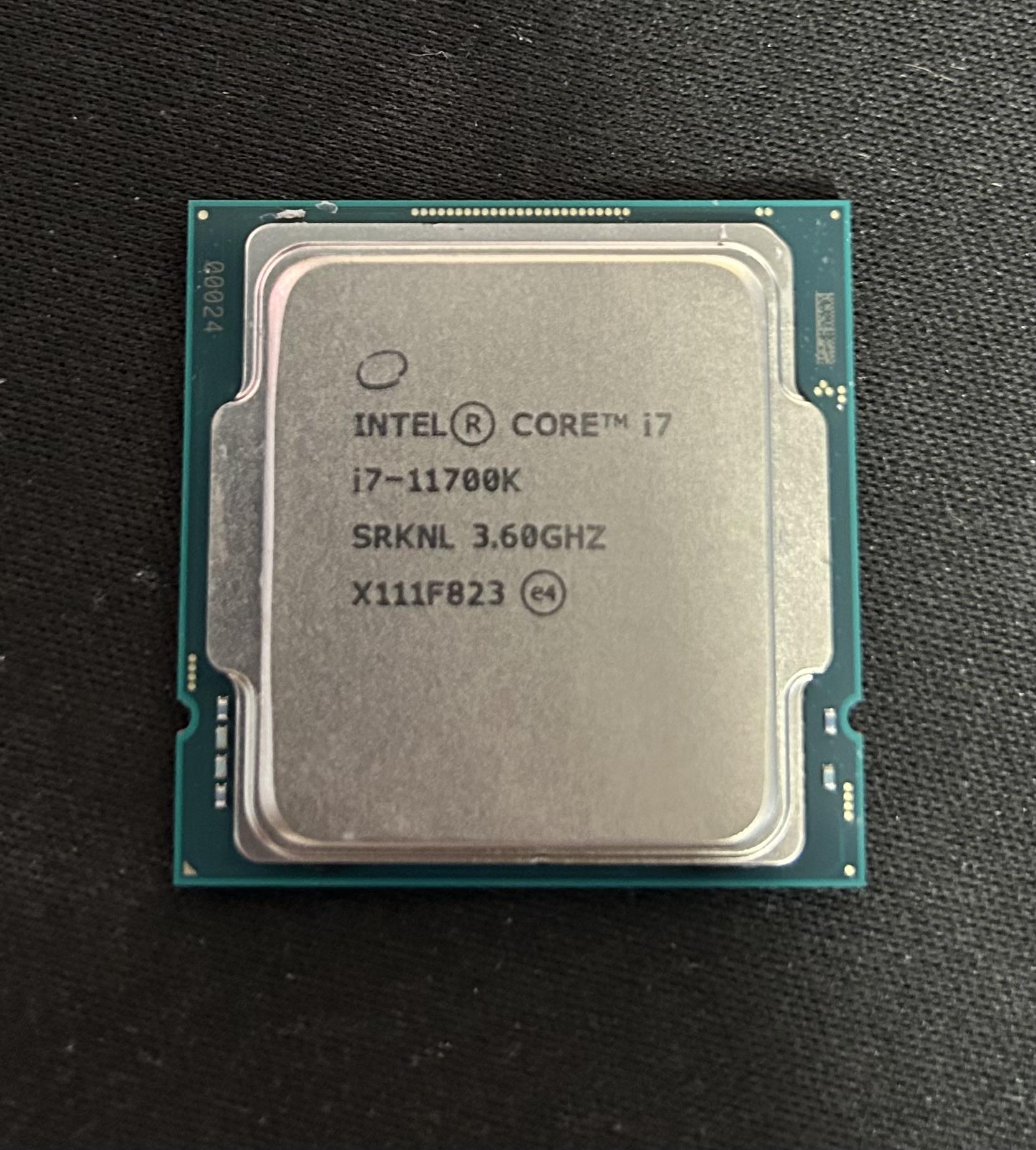 On Sale! i7 11700k 8 cores 16 threads at 3.6 GHz, LGA 1200