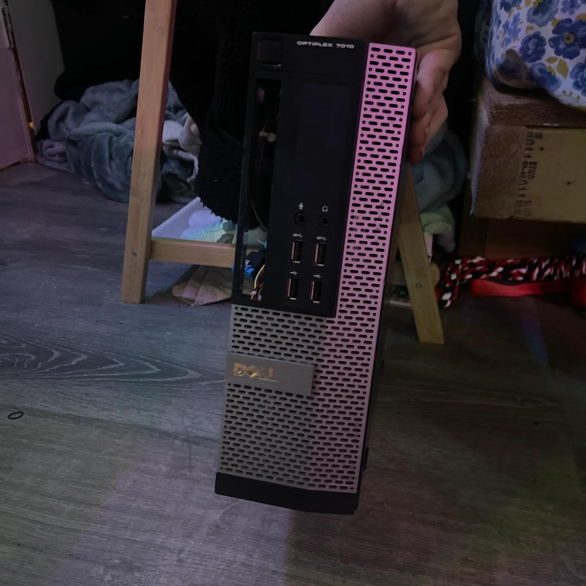 optiplex 7010 with core i5 7th gen and a gt 230 graphics card