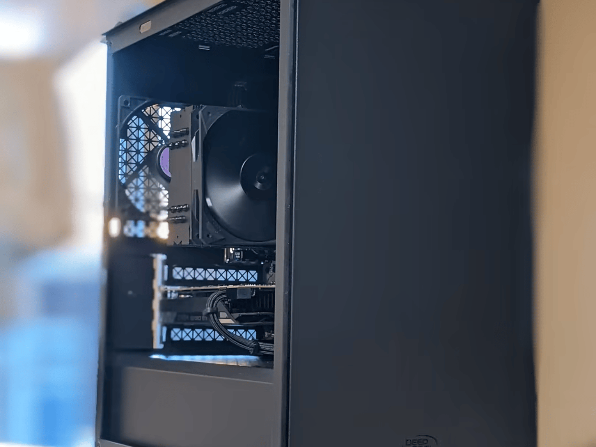 Stealth Black Ryzen Gaming PC -Ryzen 5 1600 - GTX 1060 6GB