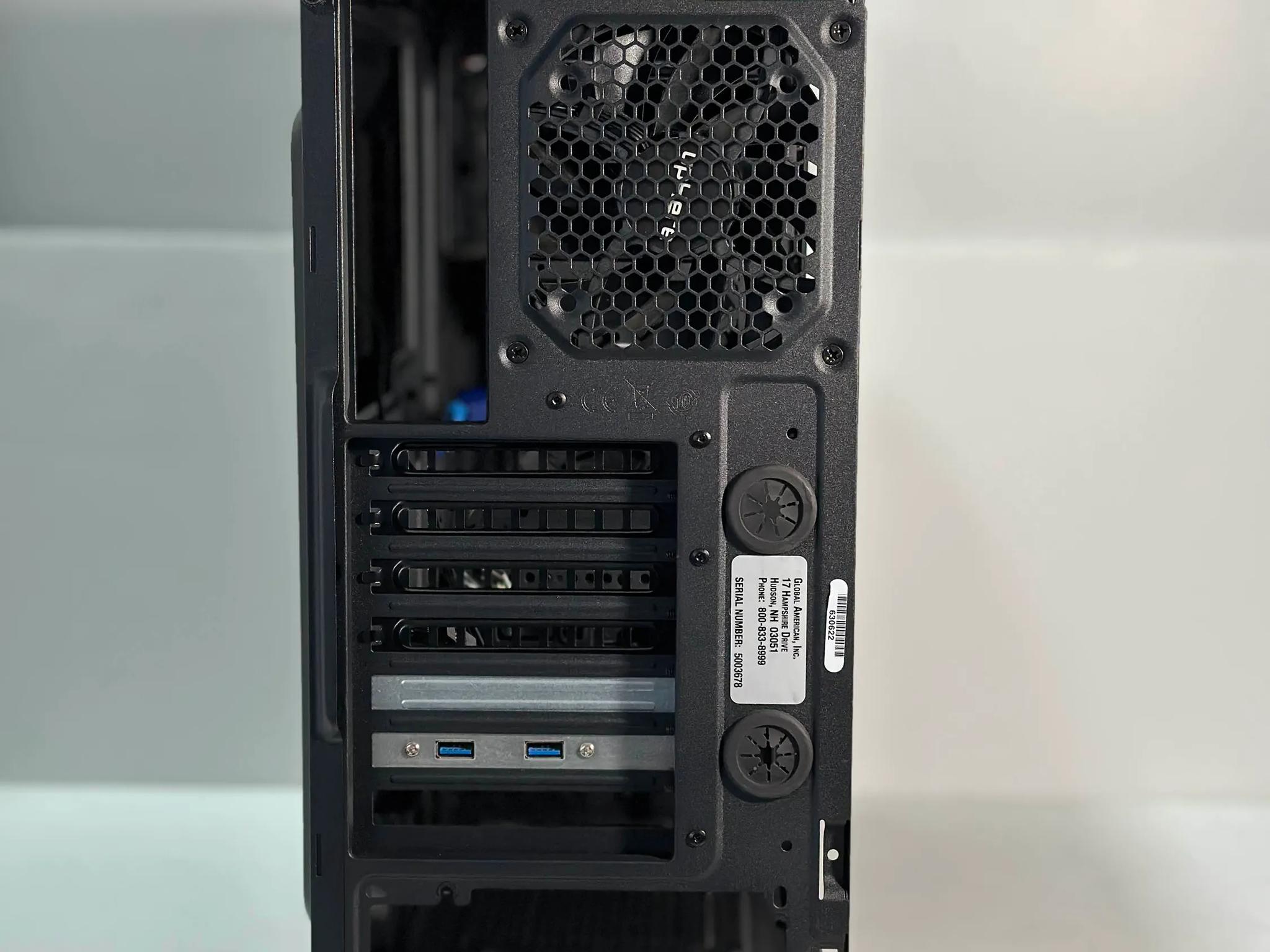 SilverStone Technology PS11 ATX Mid Tower Computer Case W/ 2 120mm Fans