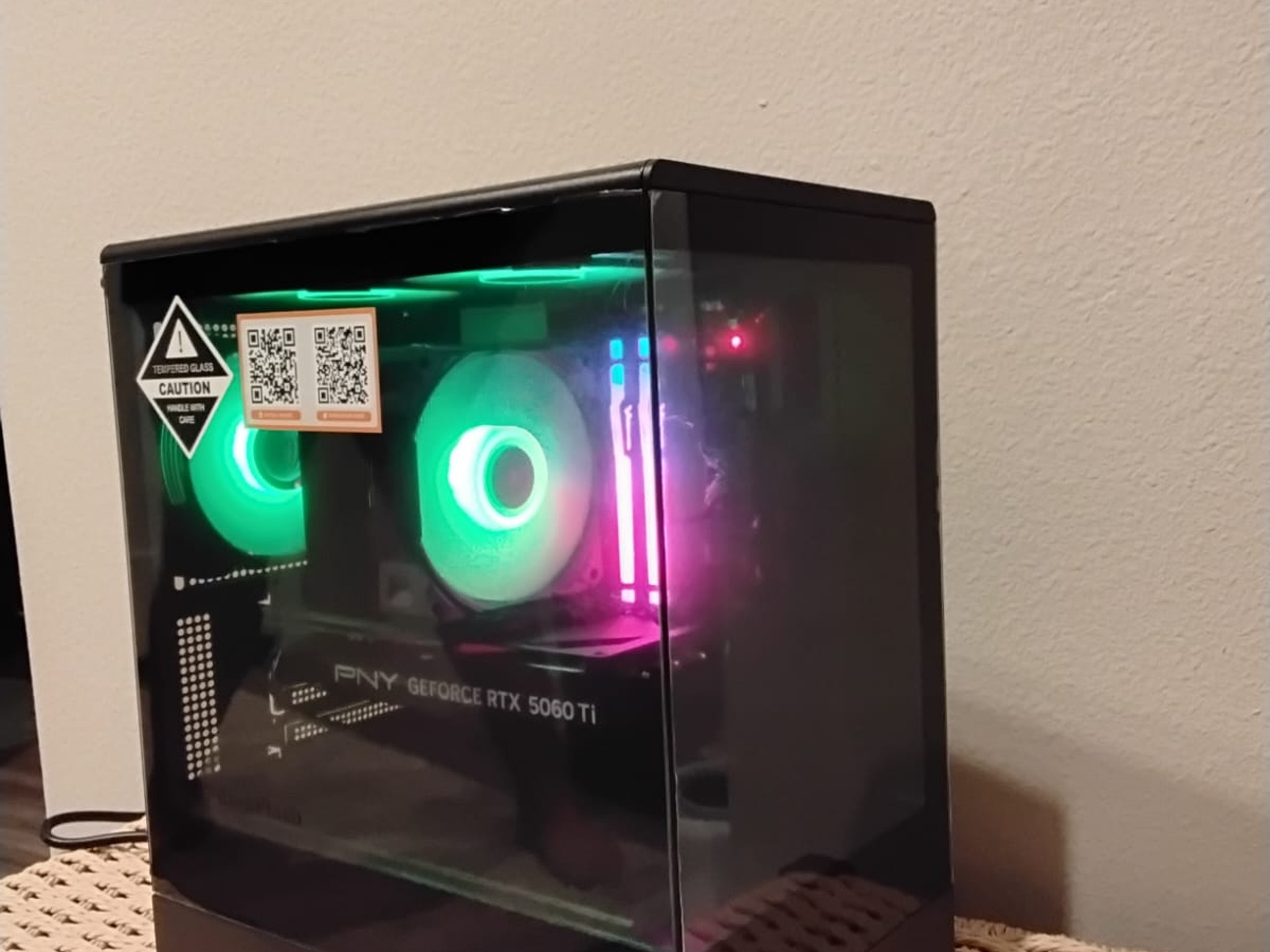 Ryzen 5 9600x GPU PNY 5060ti 16gb VRAM/ 32gb RAM
