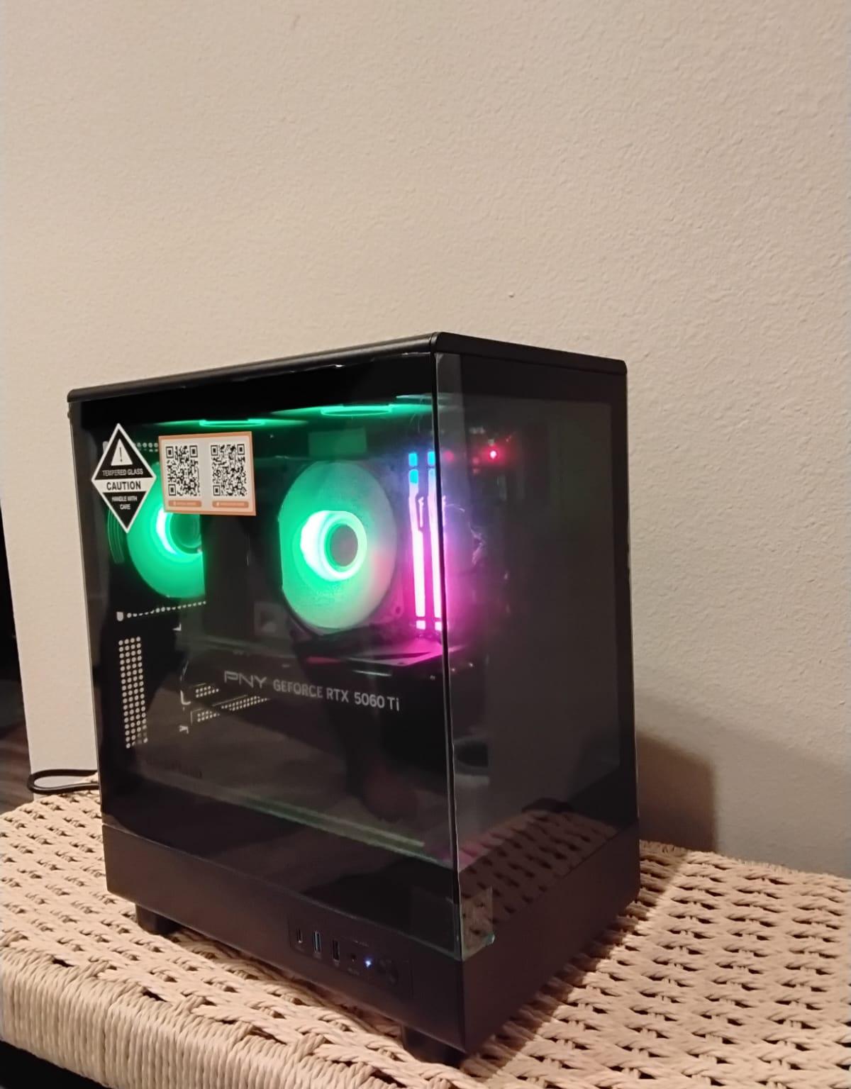 Ryzen 5 9600x GPU PNY 5060ti 16gb VRAM/ 32gb RAM