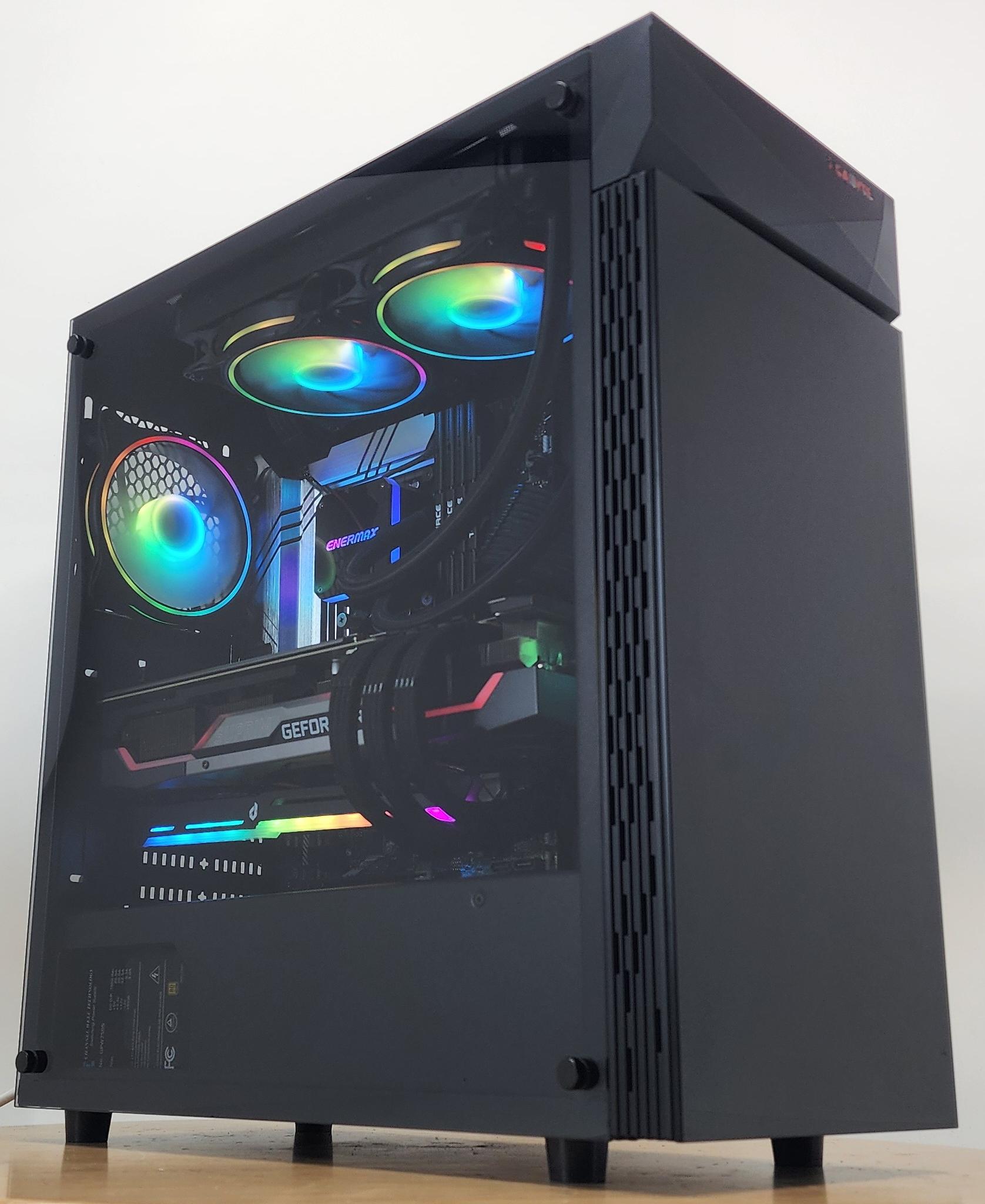 Gaming PC i5-14600KF 32GB RAM 1TB SSD RTX 3080 10GB Win11 Computer