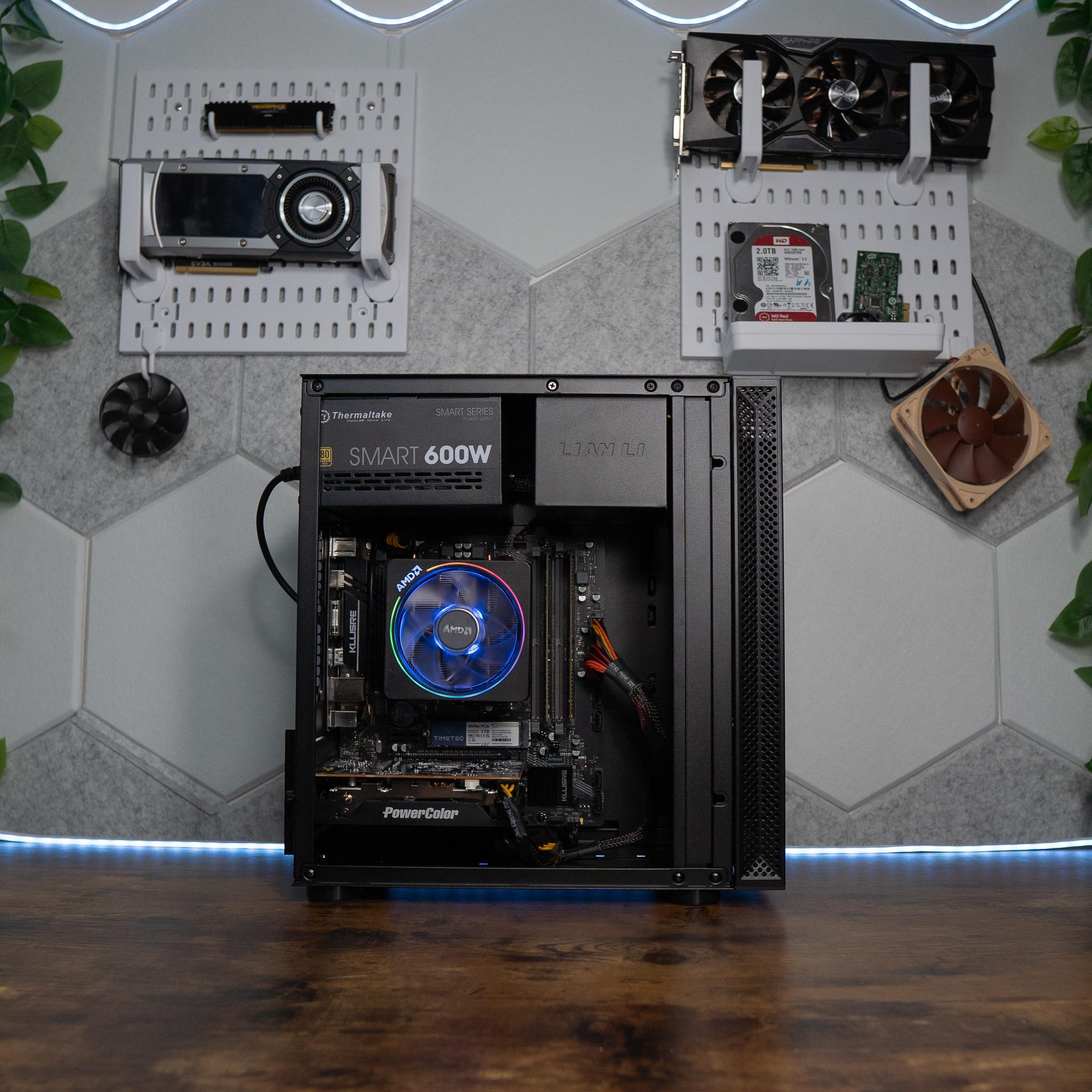 🍬🌠 BUDGET - BO6 Ready GAMING PC | PowerColor RX 6500XT | RYZEN 5 2600 | 32GB DDR4 RAM | 1TB NVME SSD
