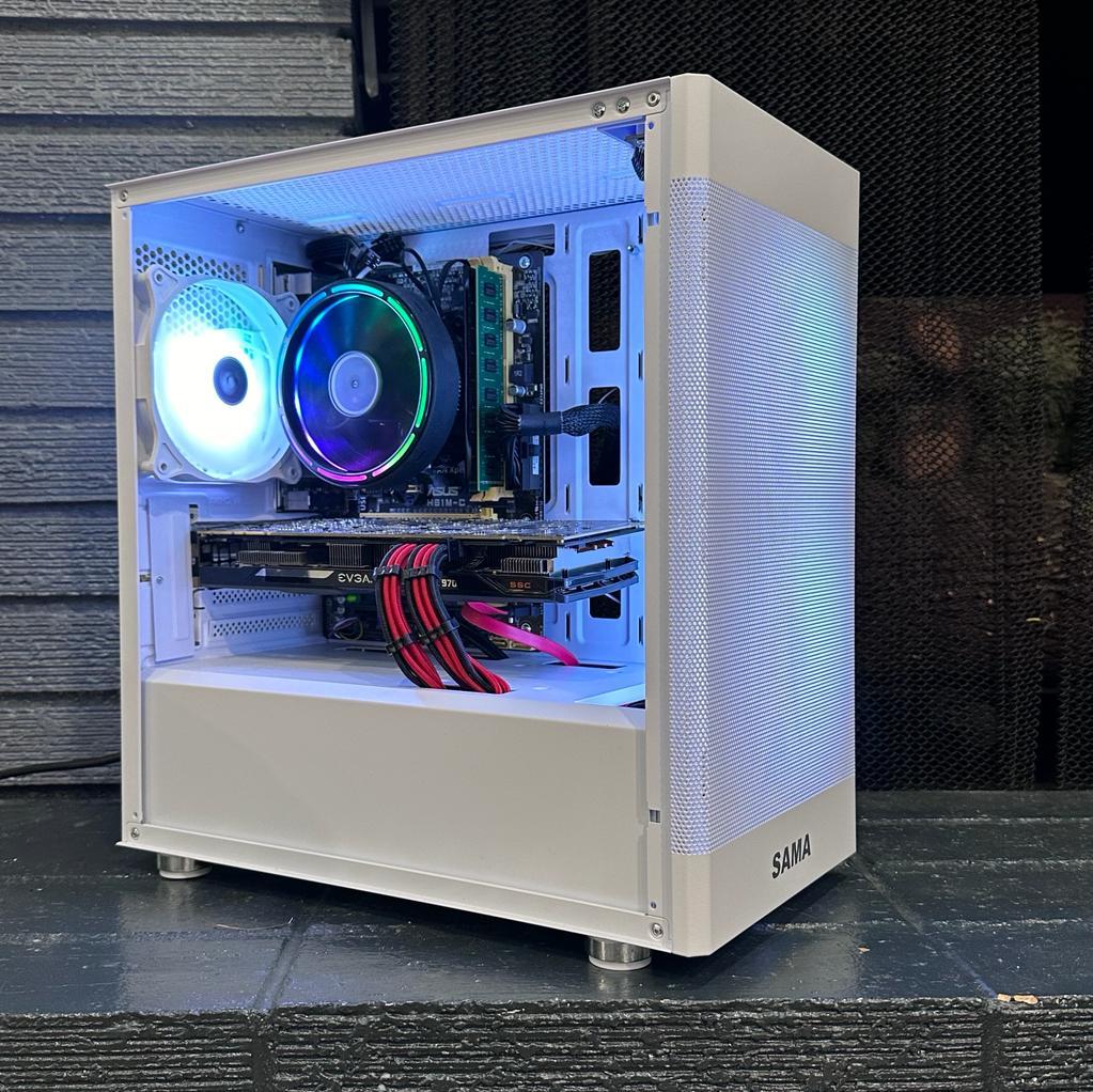 🧊Great Value🧊Intel i5/GTX 970, 16GB RAM, 250GB+1TB Storage, RGB Esports Budget Gaming PC