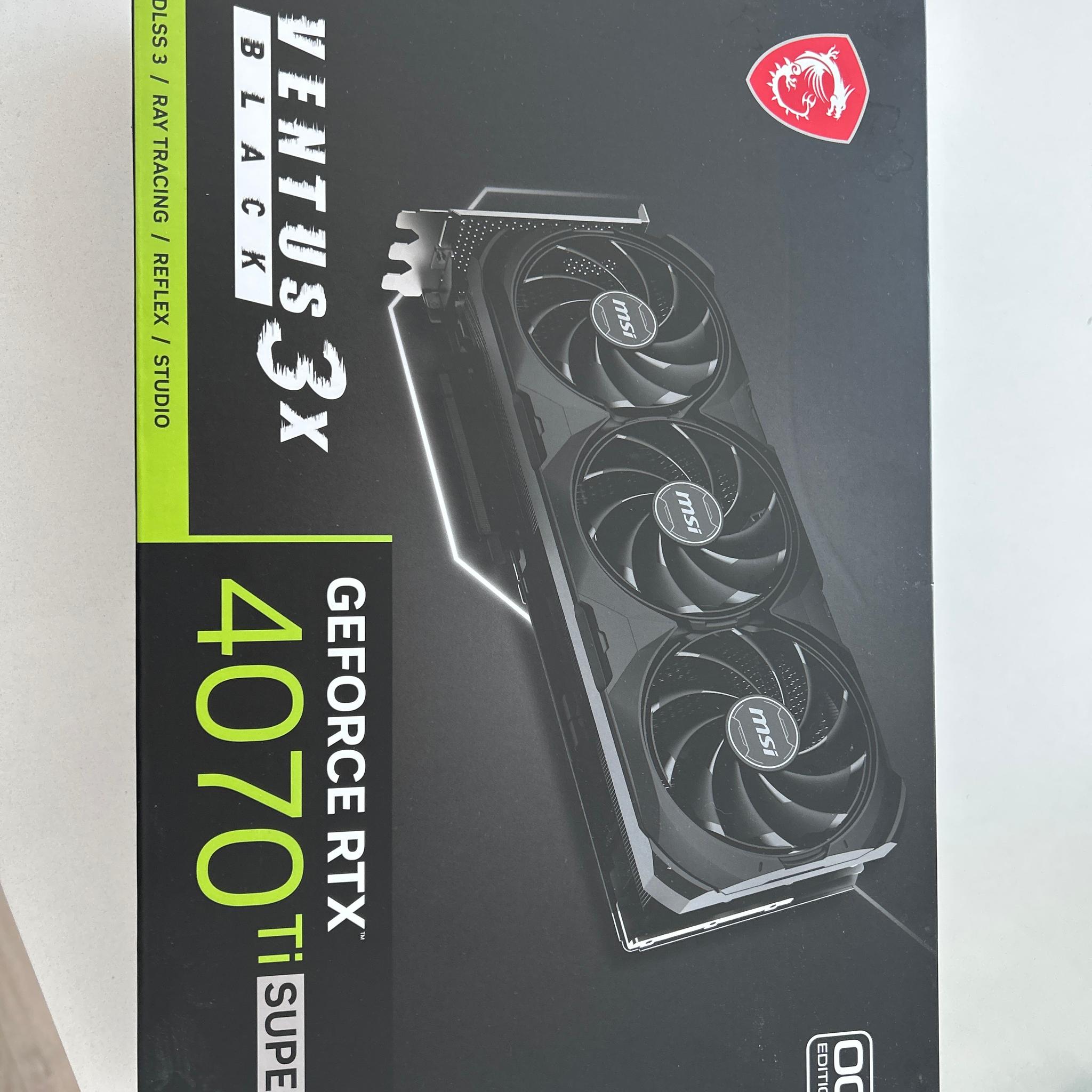 4070 Ti Super Ventus Black 3x