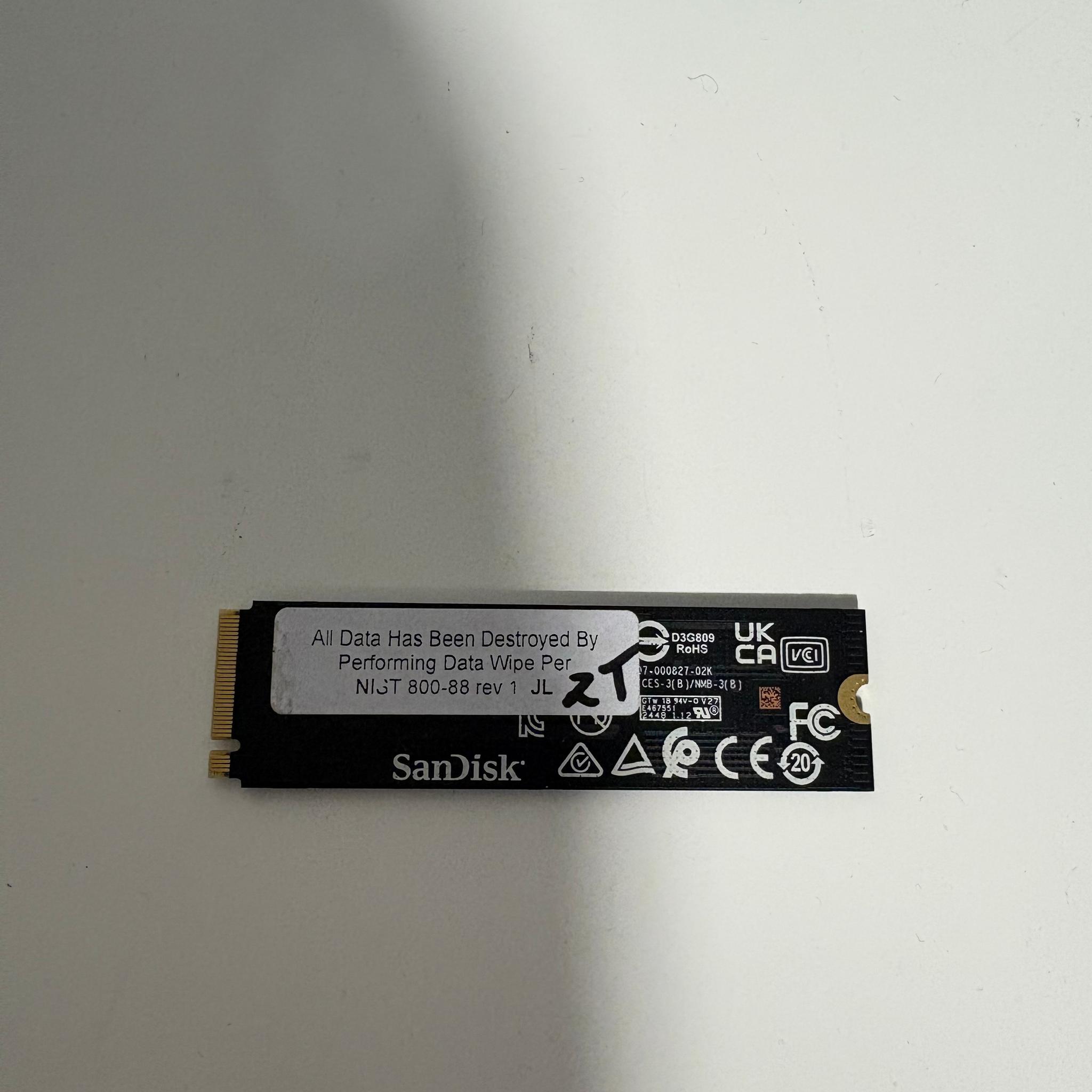 WD Black SN7100 2TB Ultra-Fast Gen4.0x4 M.2 NVMe SSD