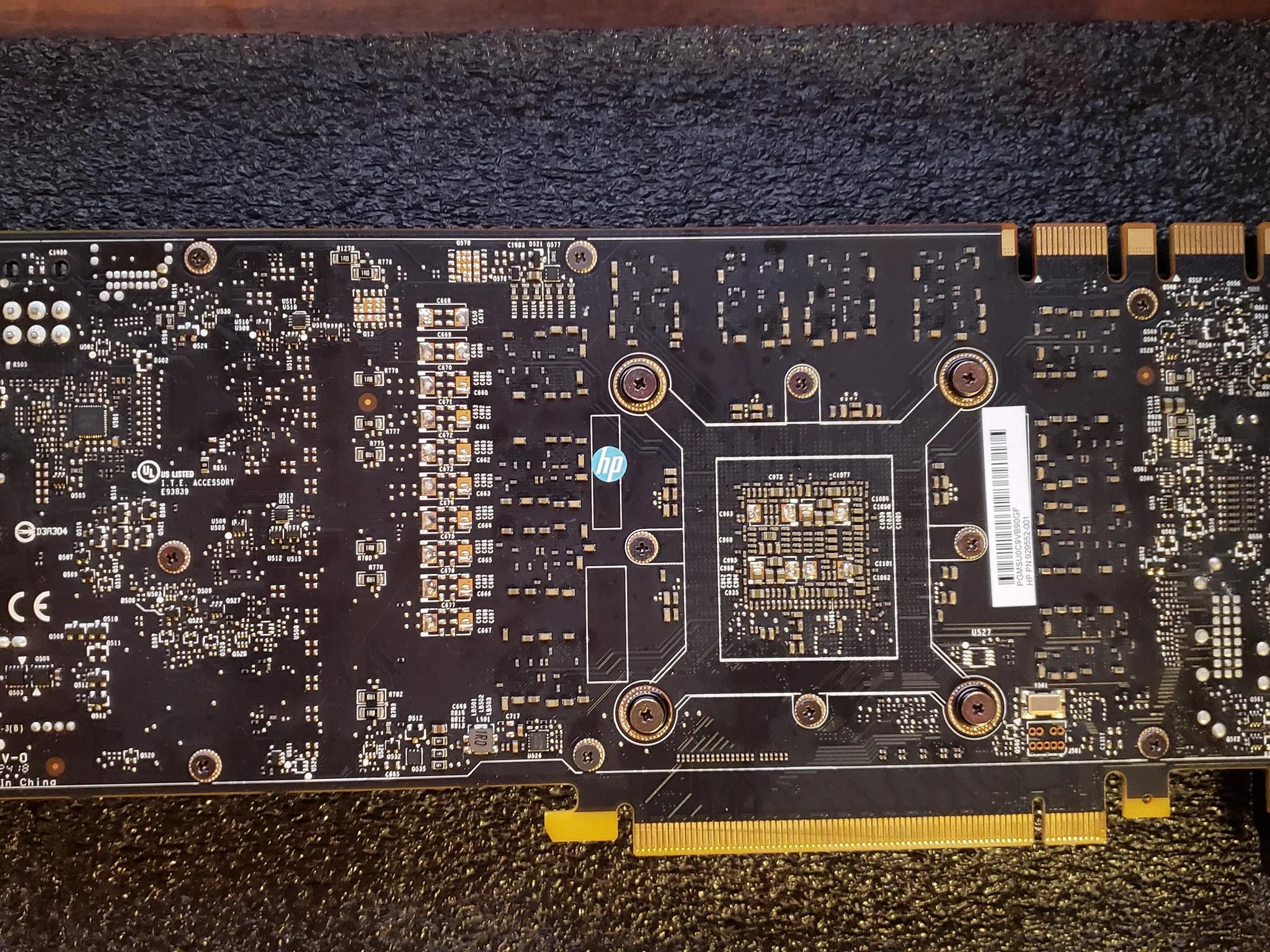 HP GTX 1080 Ti graphics card