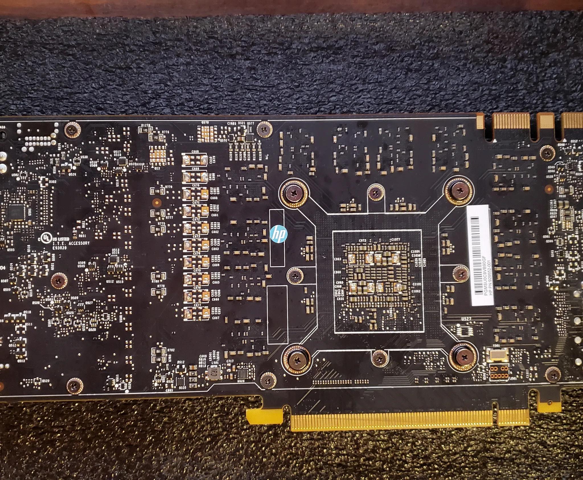 HP GTX 1080 Ti graphics card