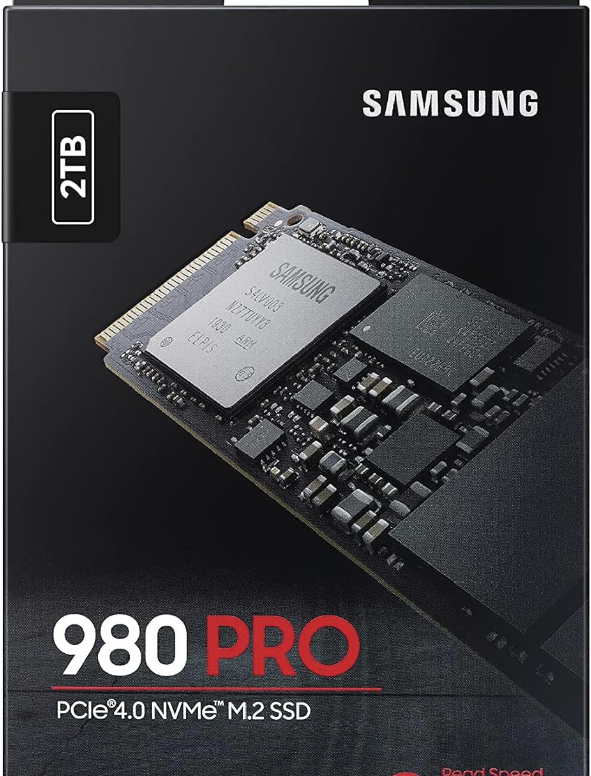 980 pro 2tb with windows installed.