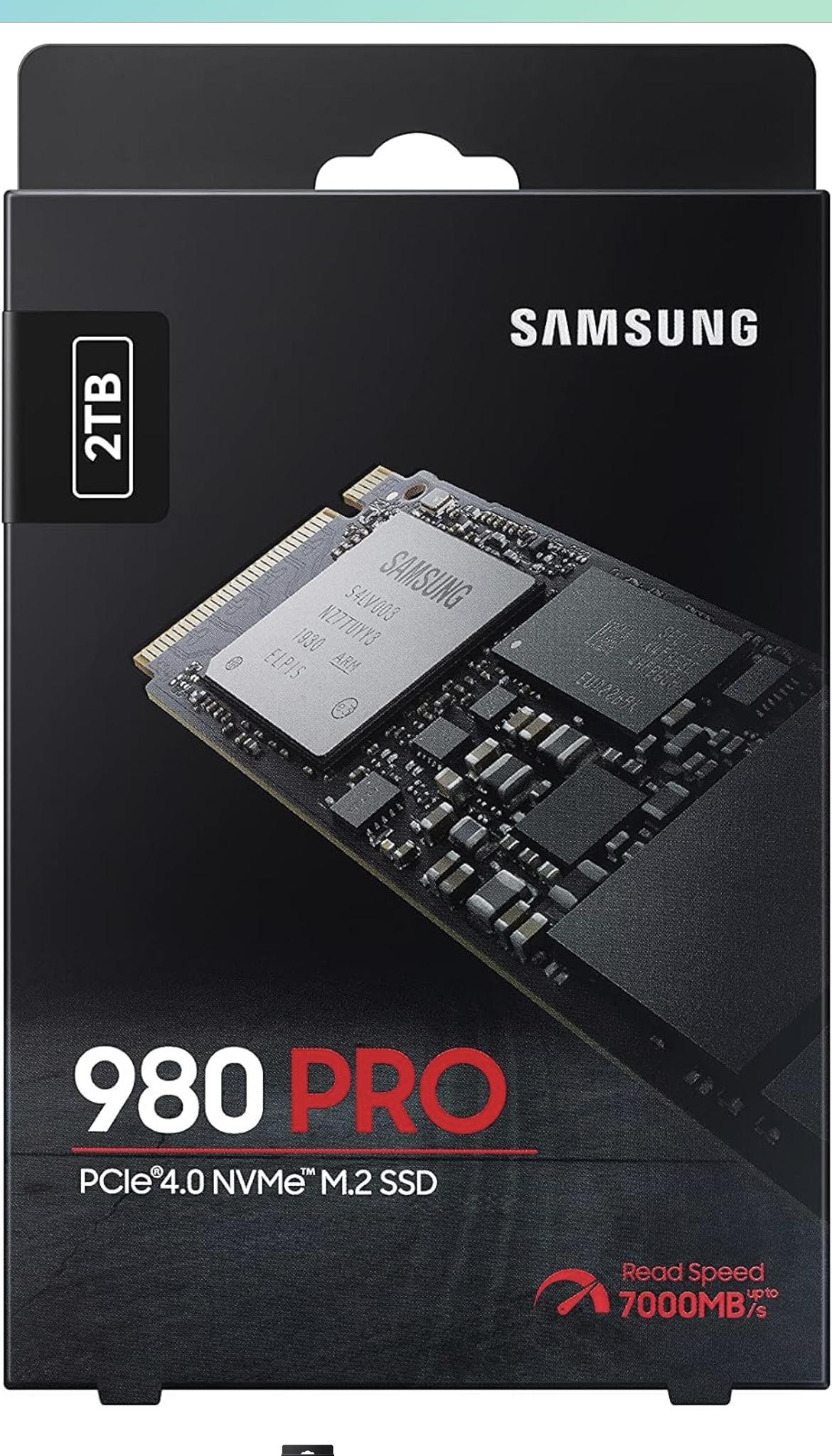 980 pro 2tb with windows installed.
