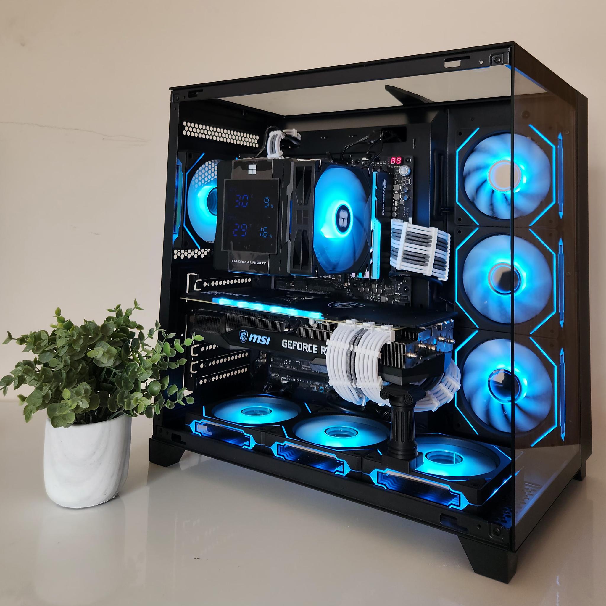 RTX3080 | I9 9900k | 32GB DDR4 | Ultimate 1440p Gaming PC | Win 11 Home \ BT | Black Build