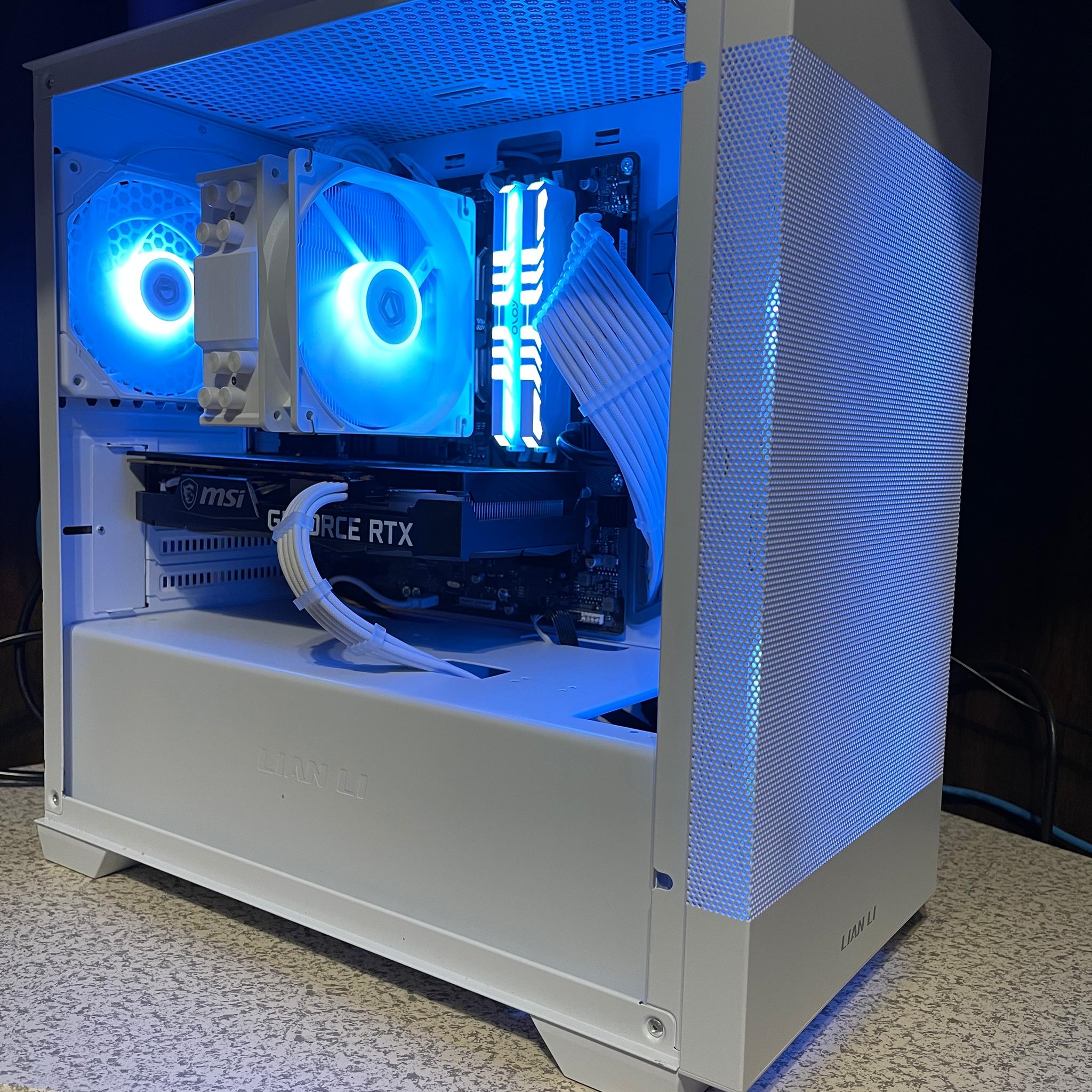 | Ice Saber | RTX 3060ti / i3 12100f | New Build |