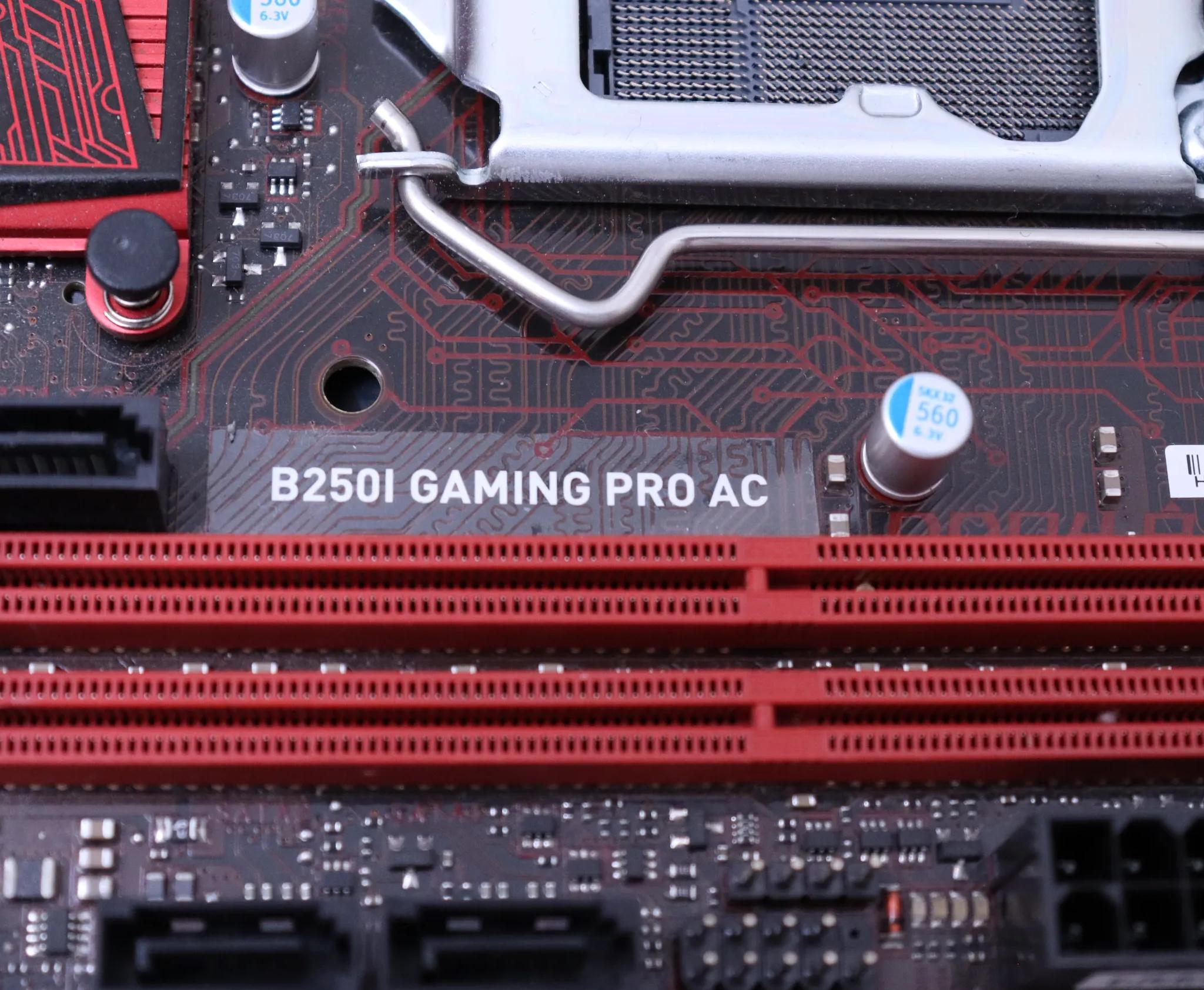 MSI B250I Gaming Pro AC Mini-ITX Motherboard LGA1151
