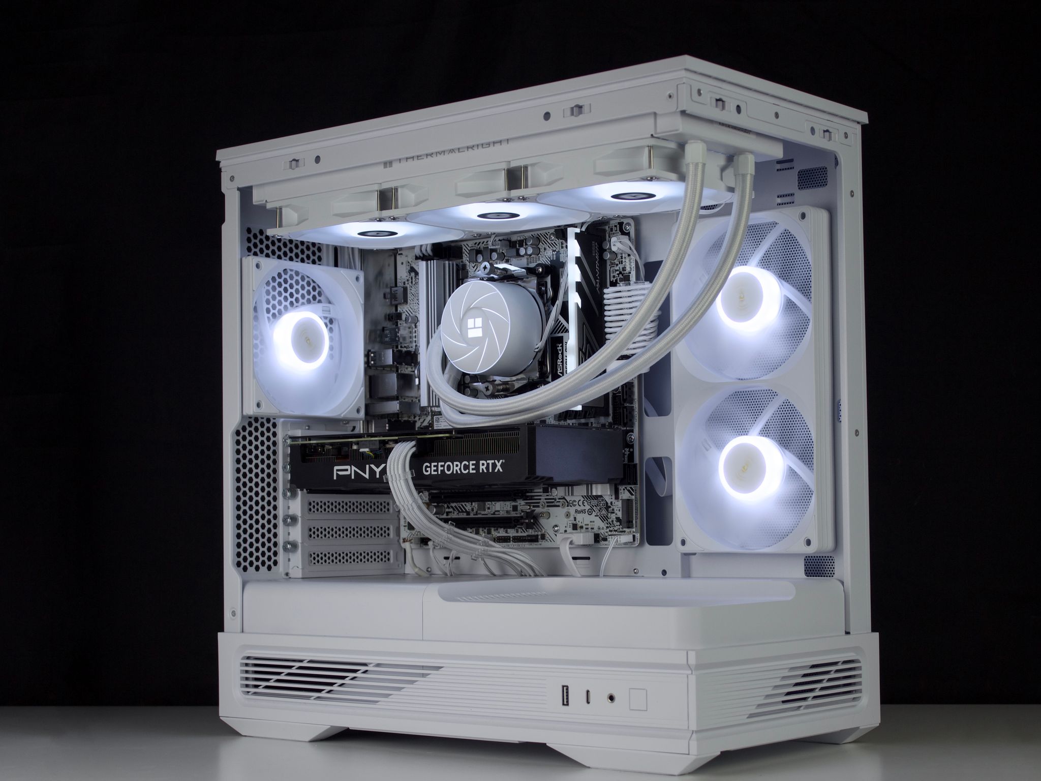 ❄️🧊💎- Whiteout 1440P Gaming PC | RTX 4070 12GB, Ryzen 5 7600X, 16GB RAM, 1TB NVMe SSD ❄️🧊💎