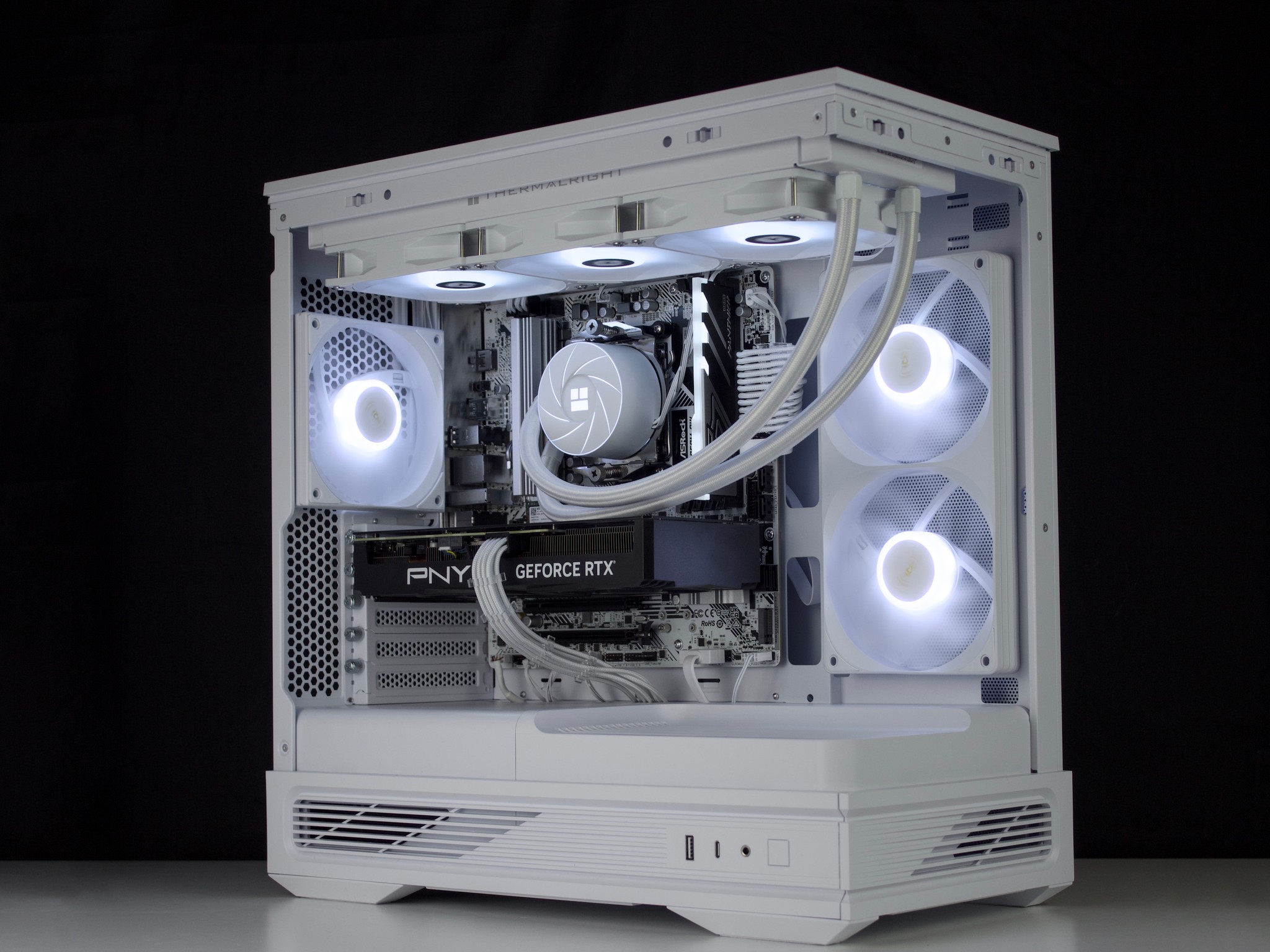 ❄️🧊💎- Whiteout 1440P Gaming PC | RTX 4070, Ryzen 5 7600X, 16GB RAM, 1TB SSD ❄️🧊💎