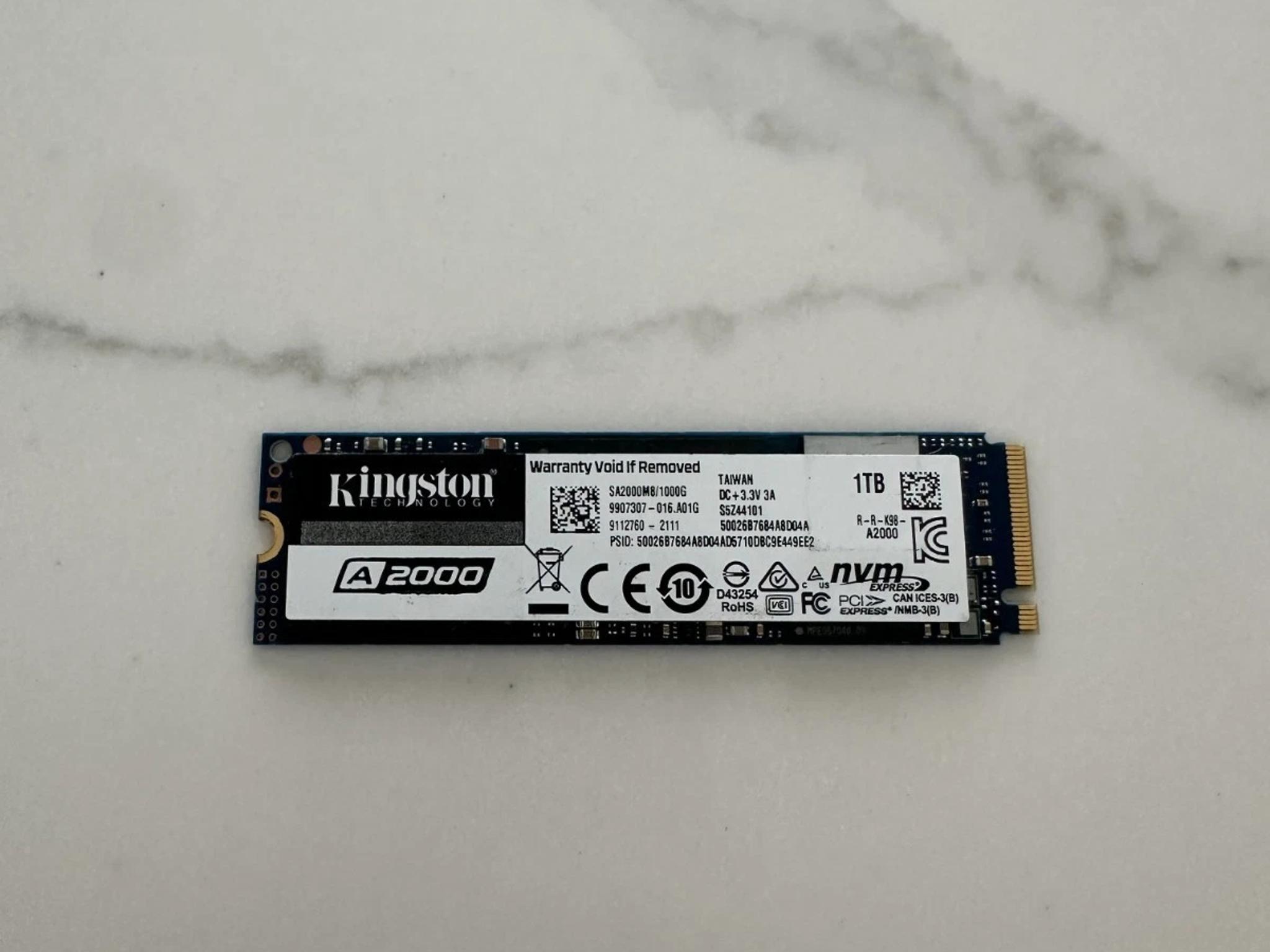 Kingston A2000 1TB NVME