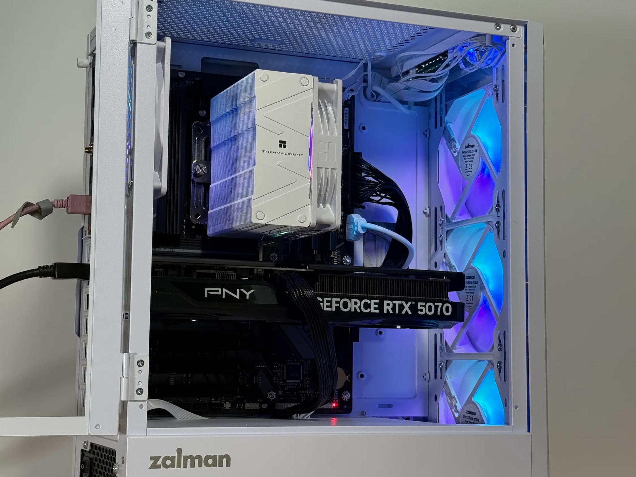 RTX 5070 Ryzen 5 9600x Gaming PC