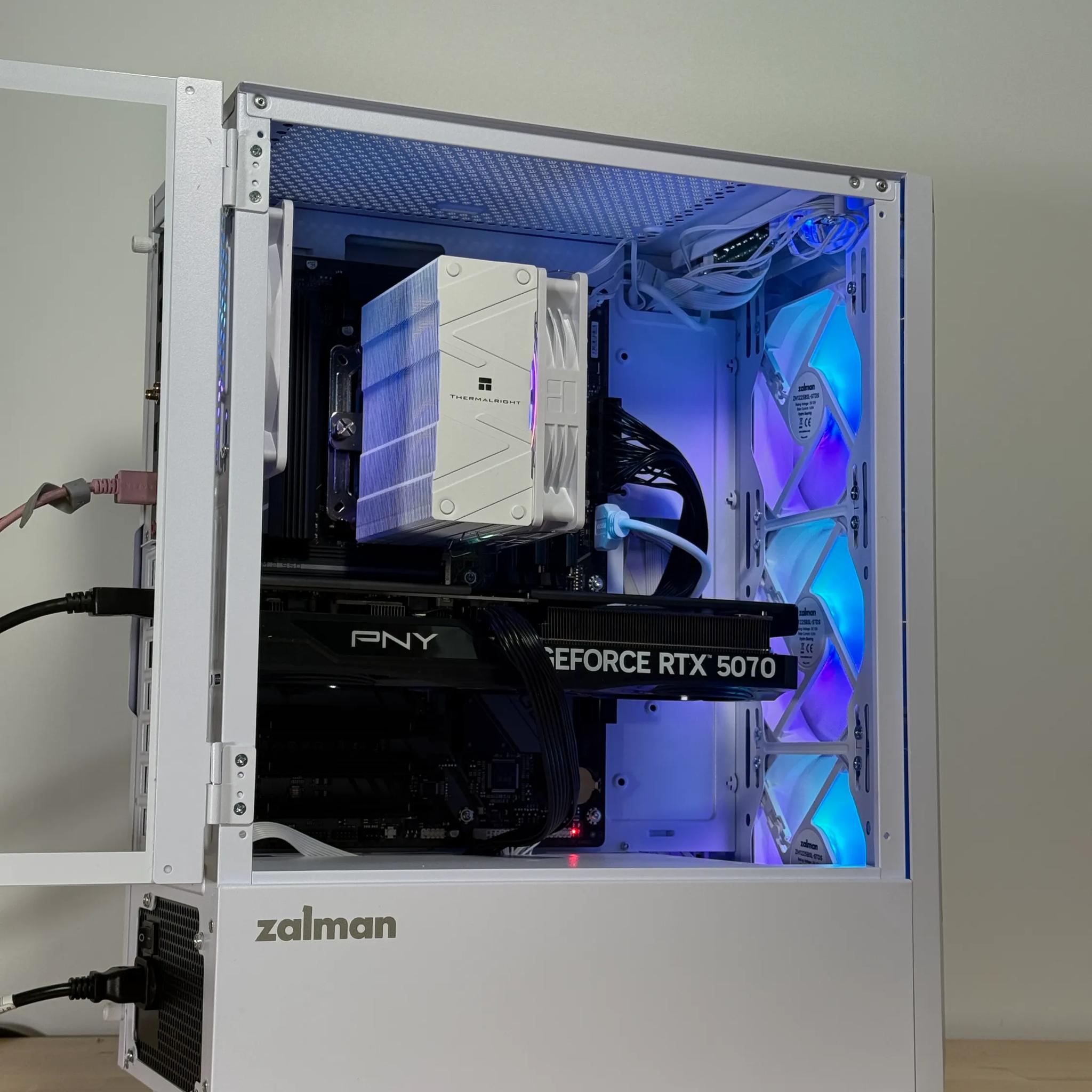 RTX 5070 Ryzen 5 9600x Gaming PC