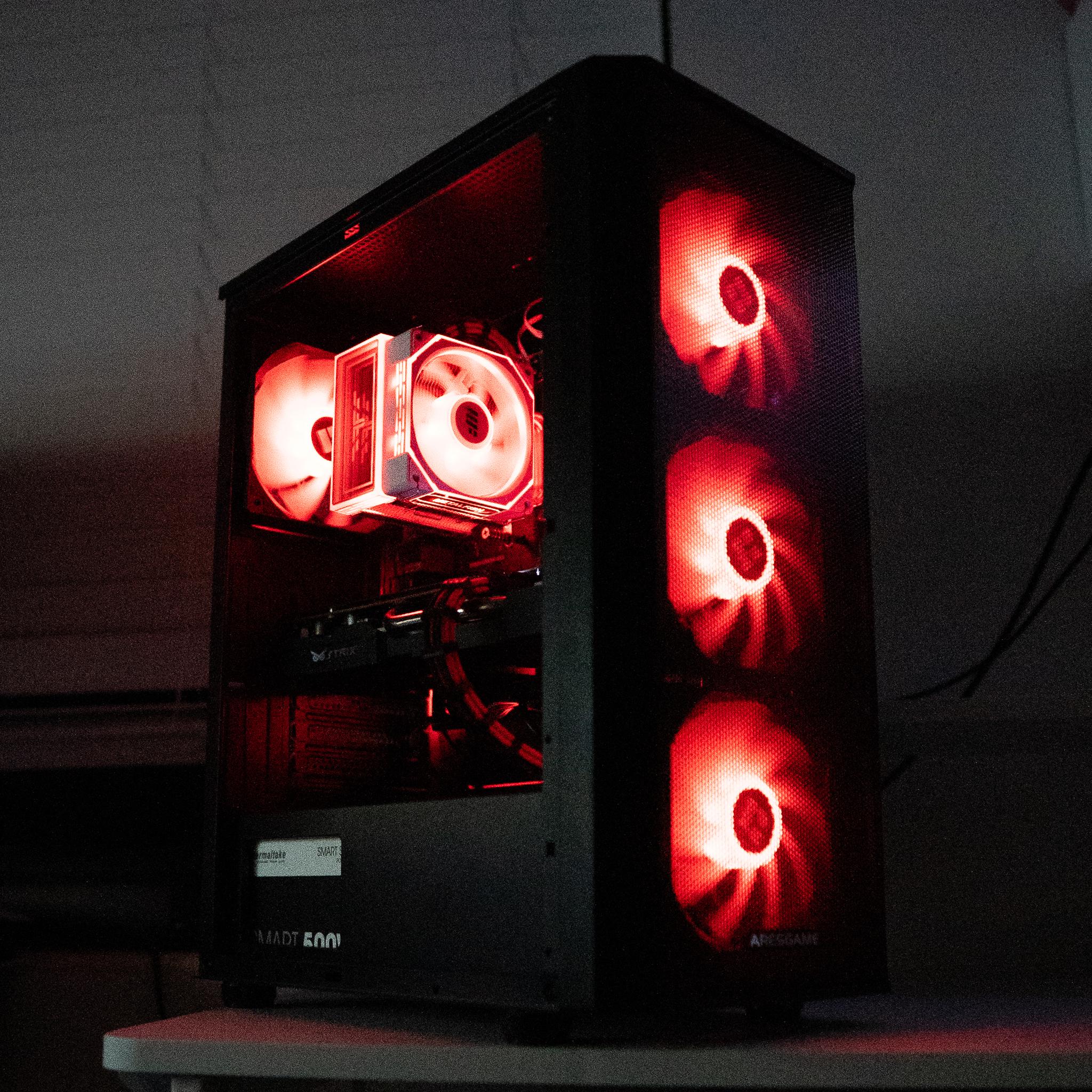 WEEKEND SALE 🩸⚫ | ASUS STRIX R9 380 | RYZEN 3 1300X | 16GB DDR4 RAM | 256GB NVME SSD + 1TB HDD |