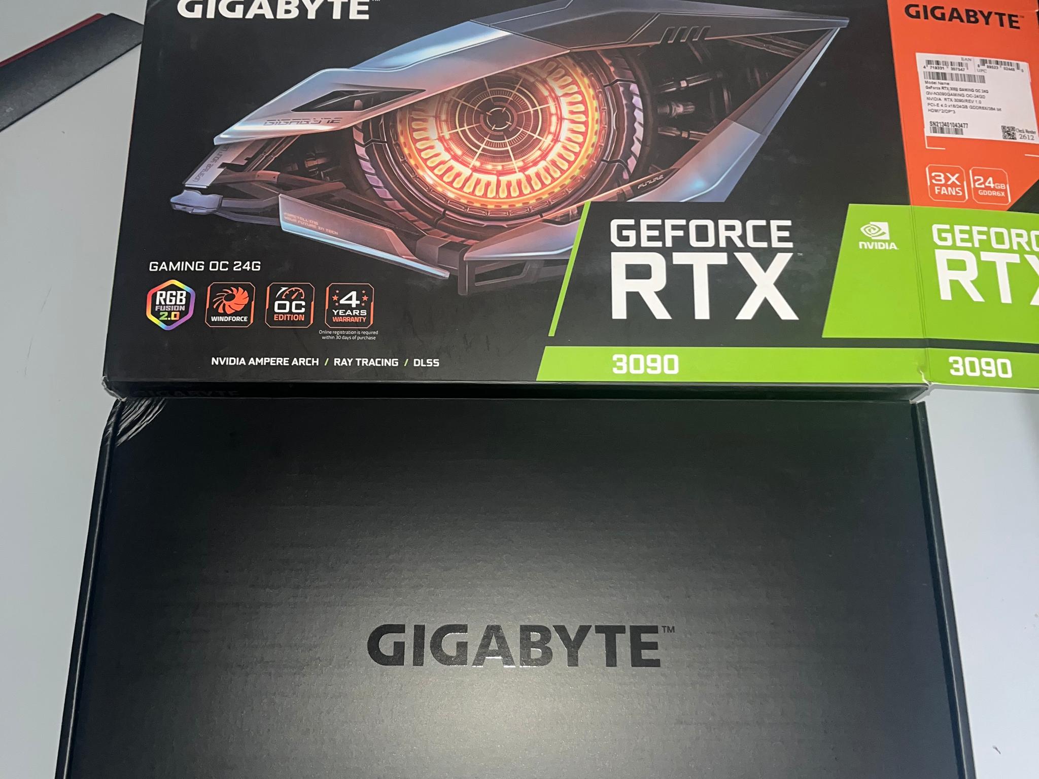 Gigabyte 3090 24GB Vram
